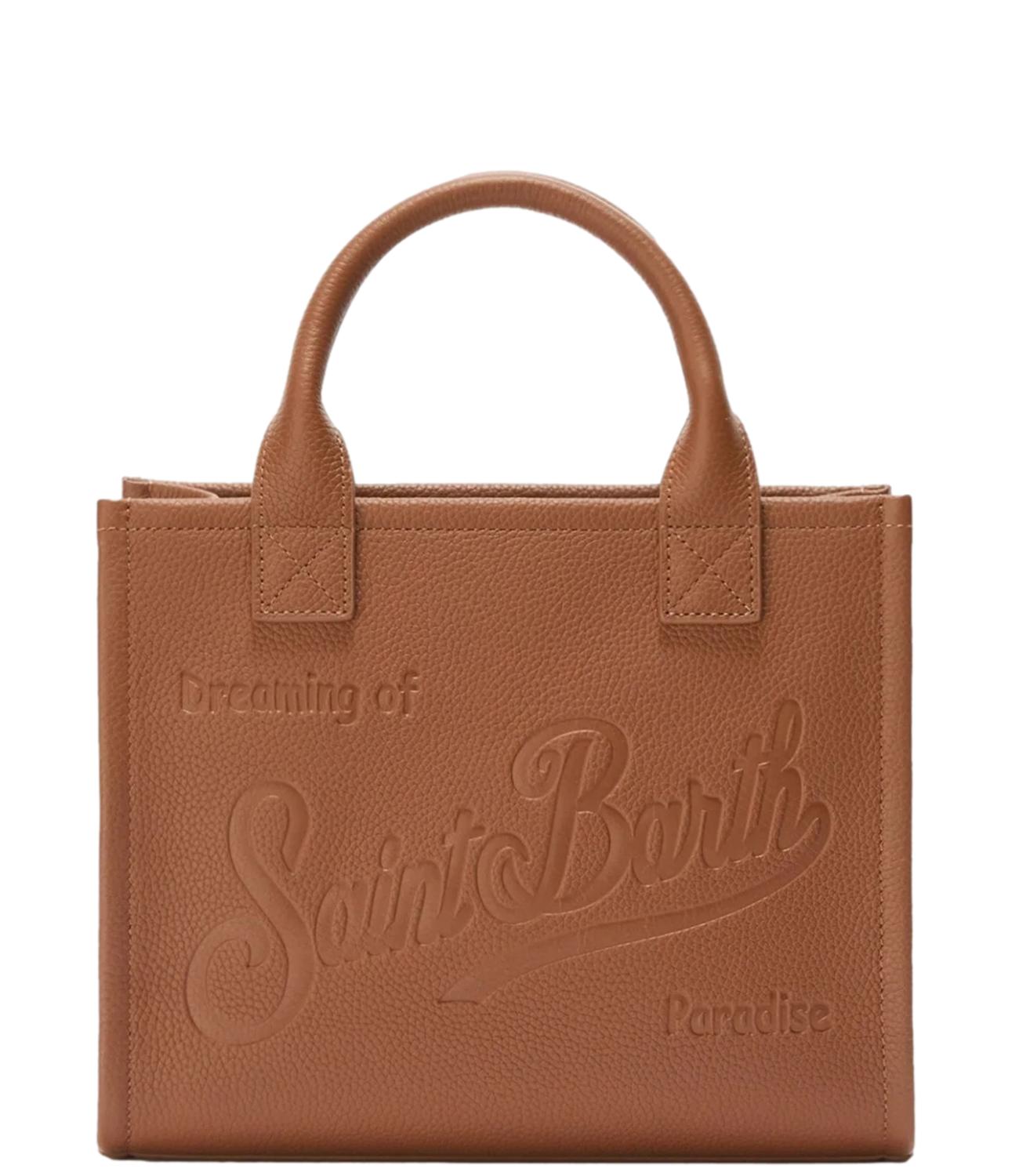 Mc2 Saint Barth Borsa Vanity Bag Midi Cammello Donna