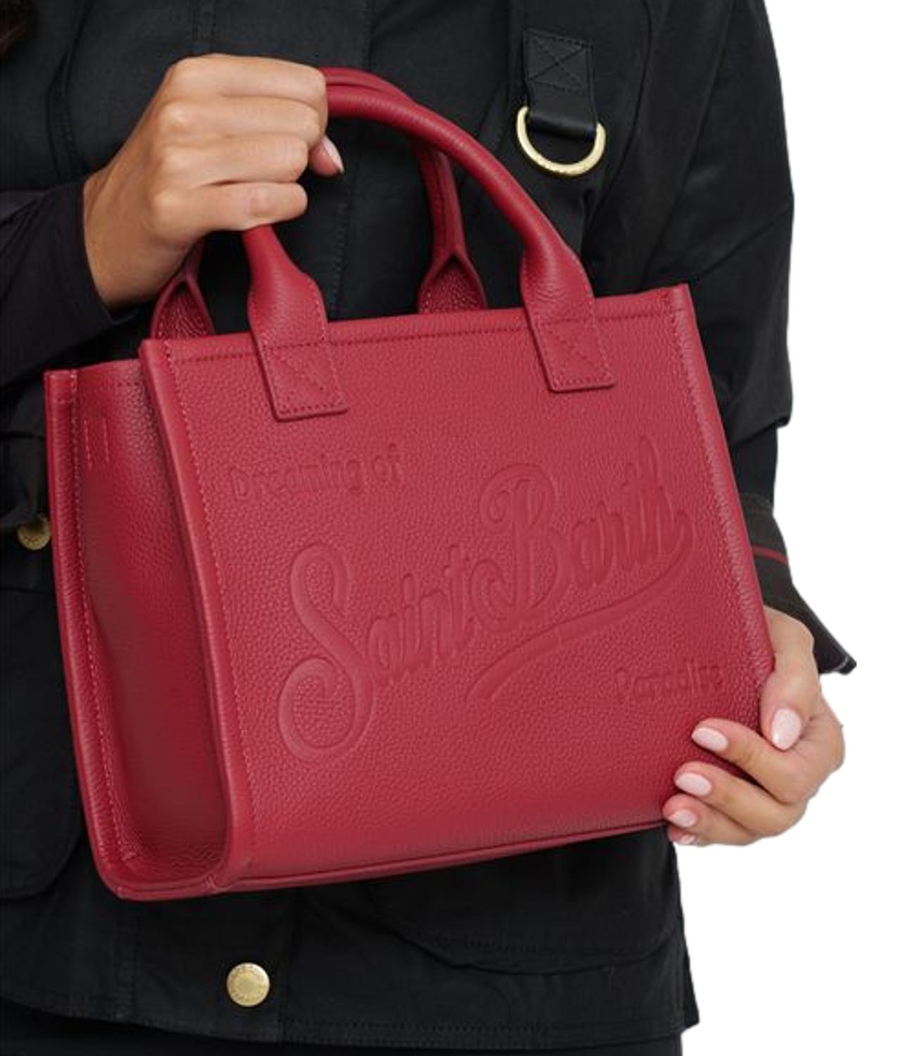 Mc2 Saint Barth Borsa Vanity Bag Midi Bordeaux Donna