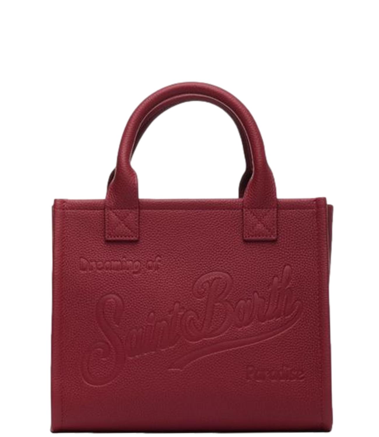 Mc2 Saint Barth Borsa Vanity Bag Midi Bordeaux Donna