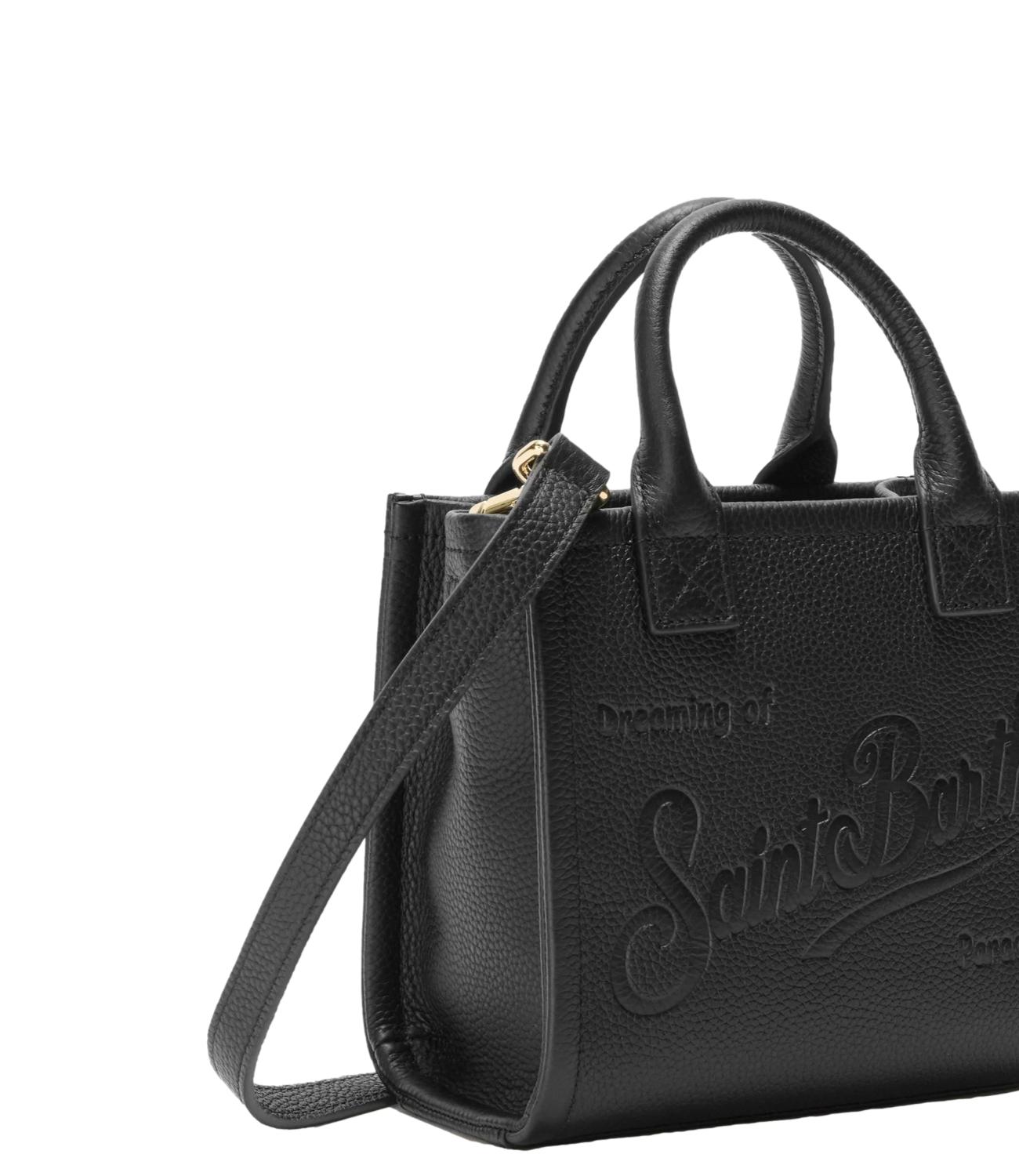 Mc2 Sainth Barth Borsa Vanity Bag Mini Pelle Nera Donna