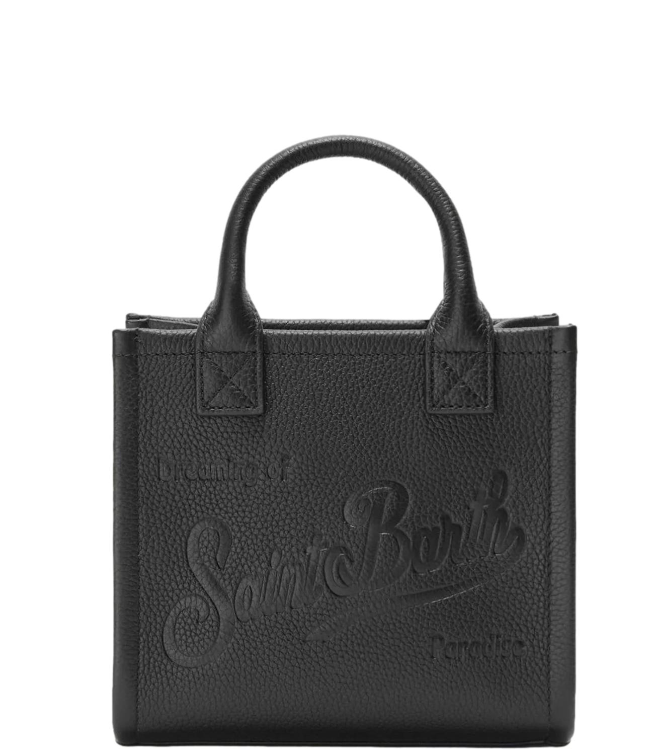 Mc2 Sainth Barth Borsa Vanity Bag Mini Pelle Nera Donna