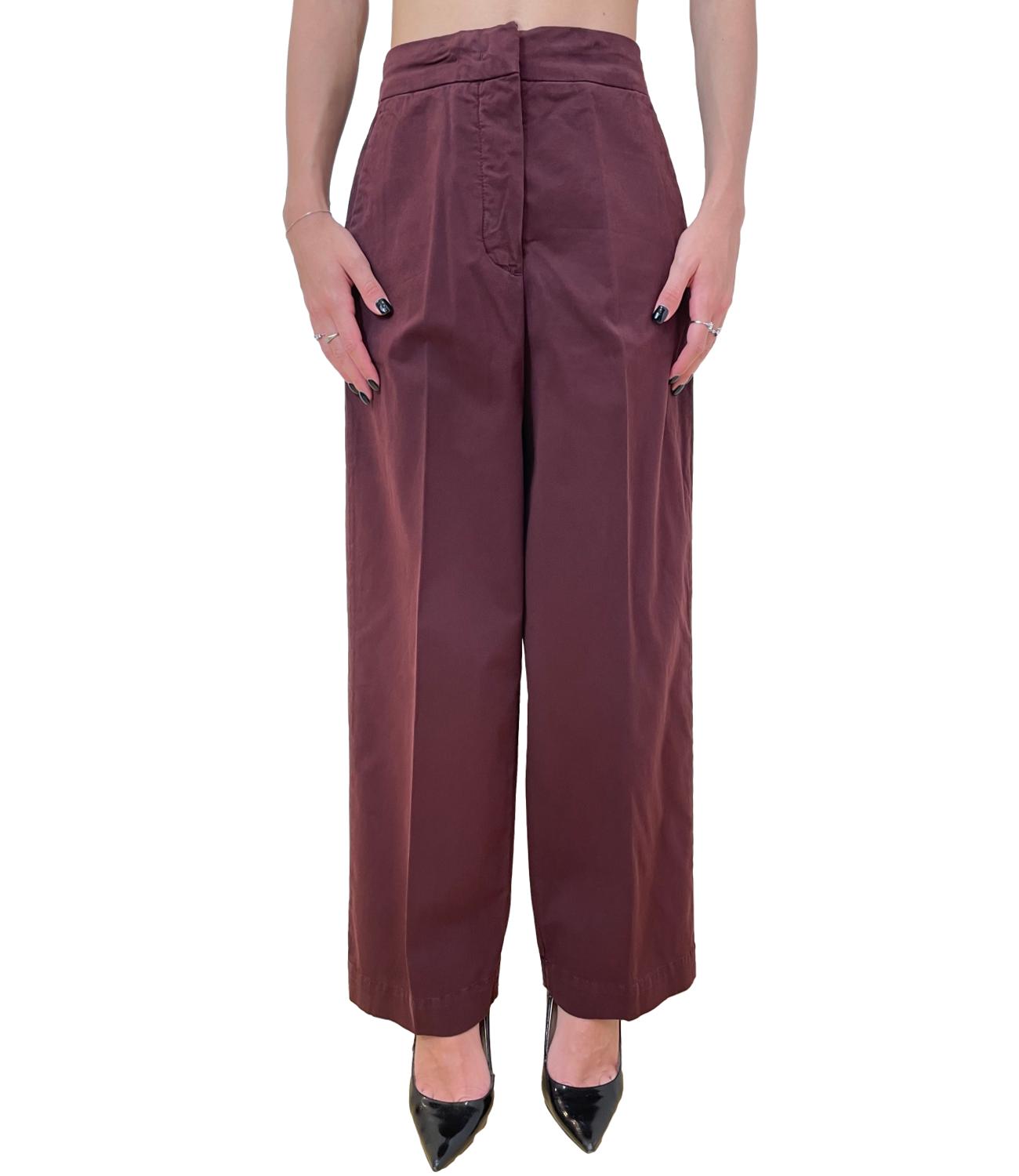 MM Pantalone Tunisi Bordeaux Donna