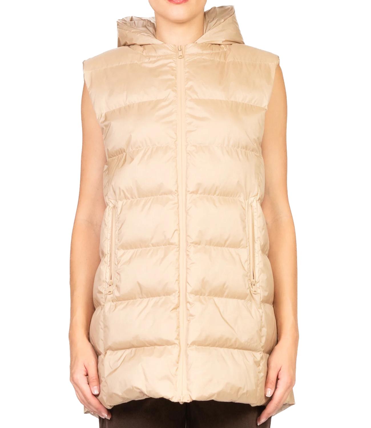 MM gilet Lodola beige donna