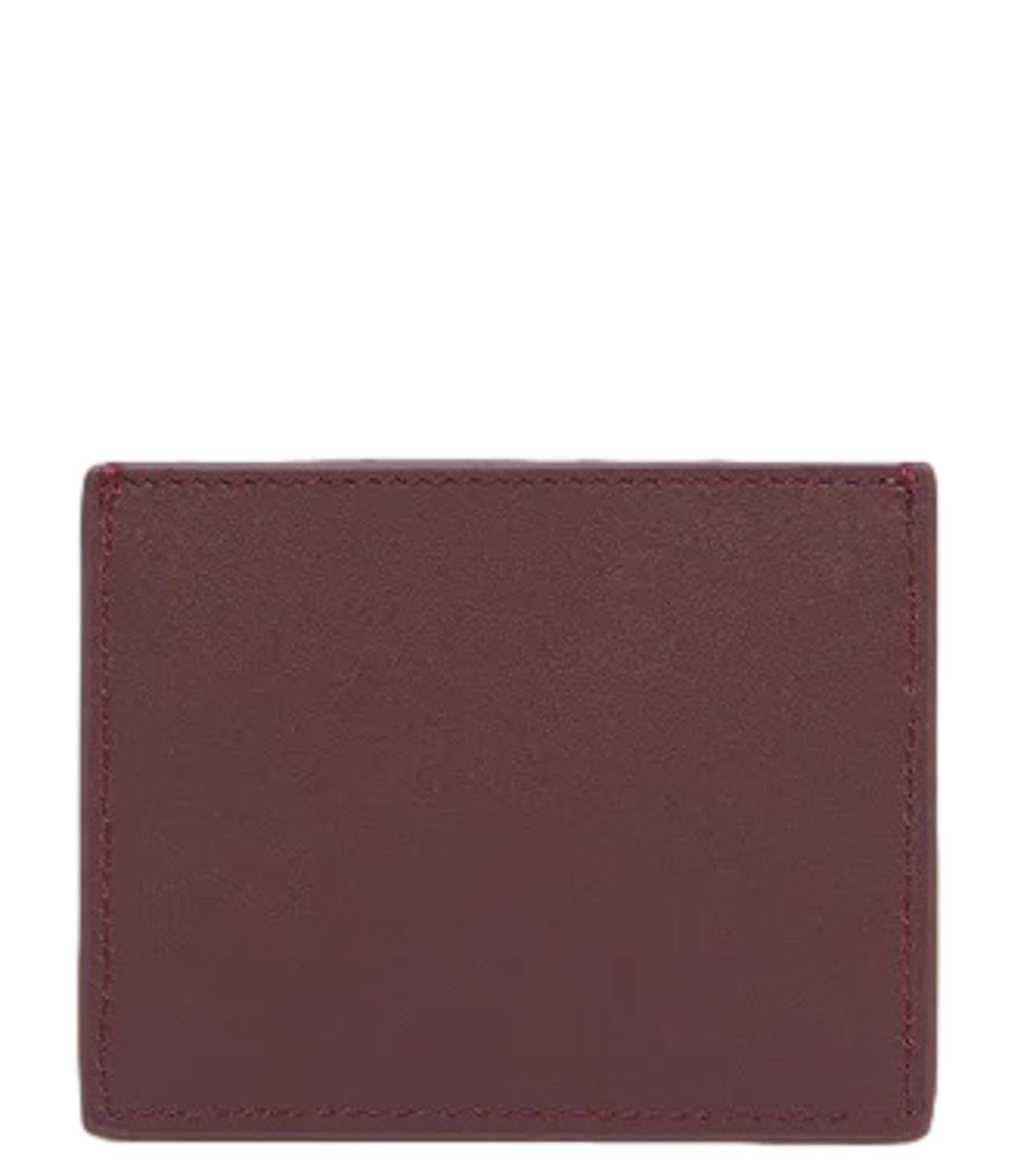 MM Portafoglio Borbone Pelle Bordeaux Donna