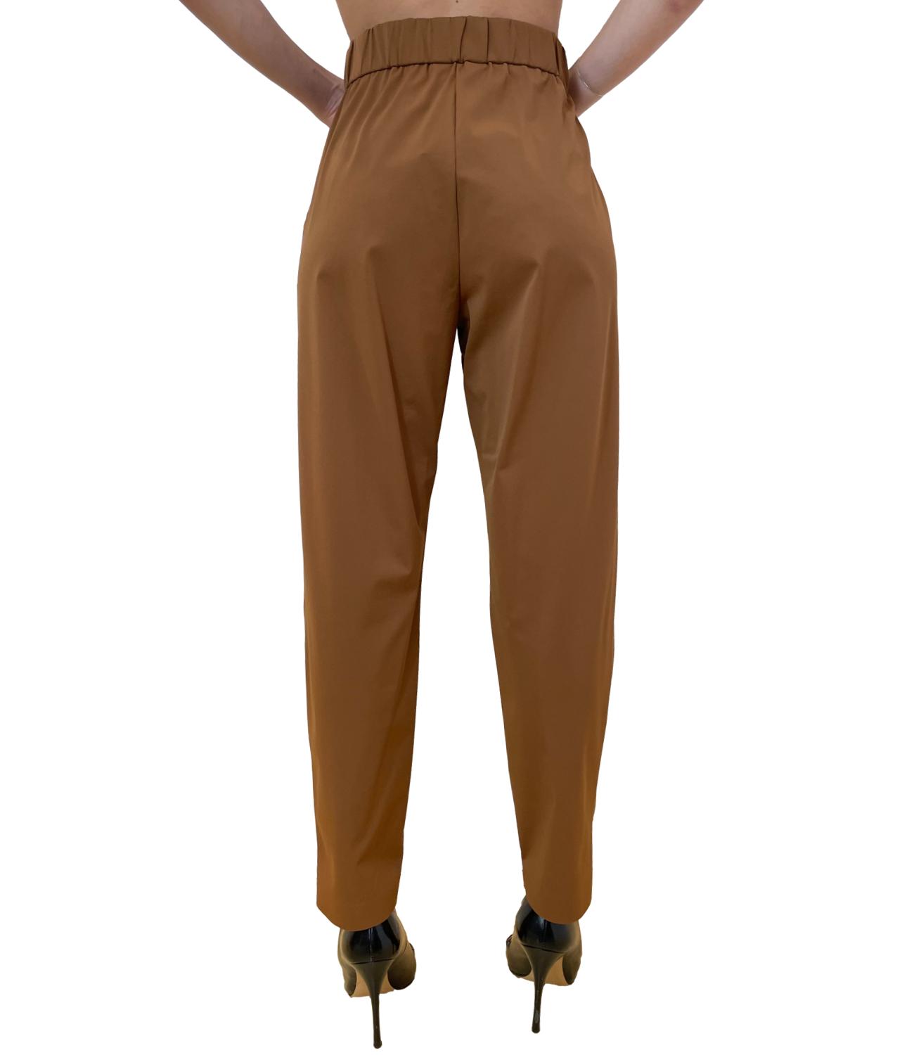 MM Pantalone Quirino Cuoio Donna