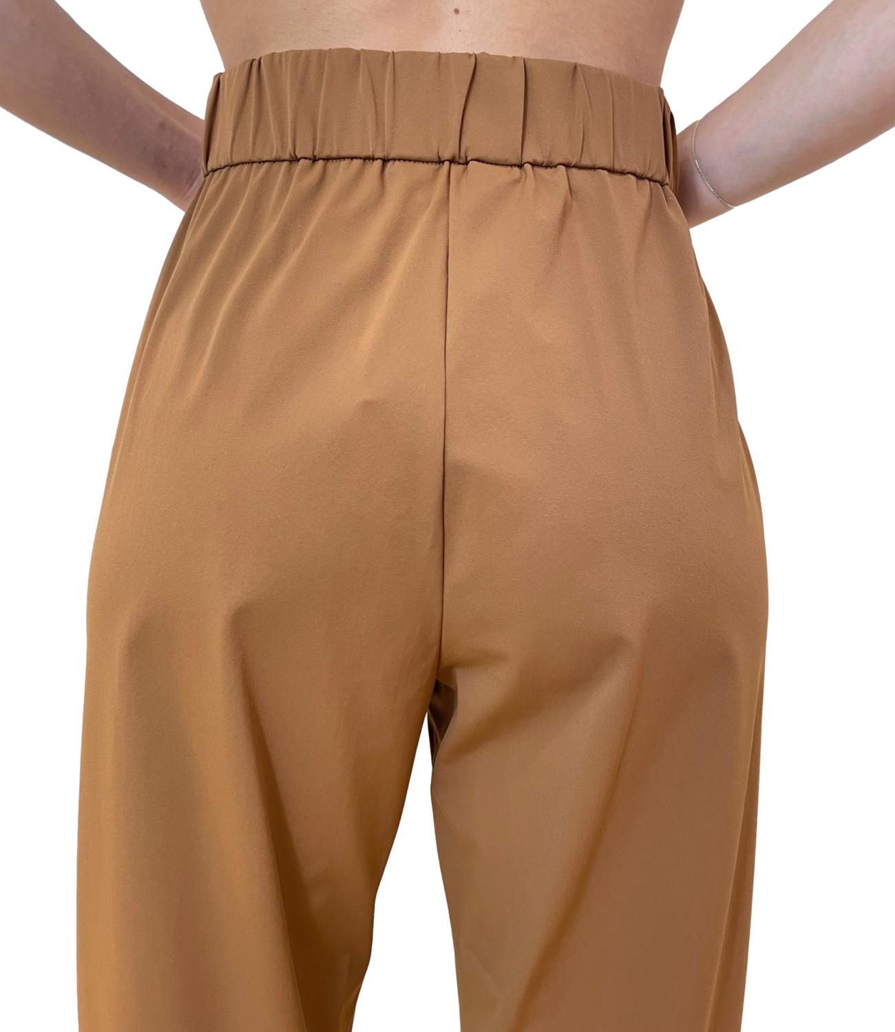 MM Pantalone Quirino Cuoio Donna