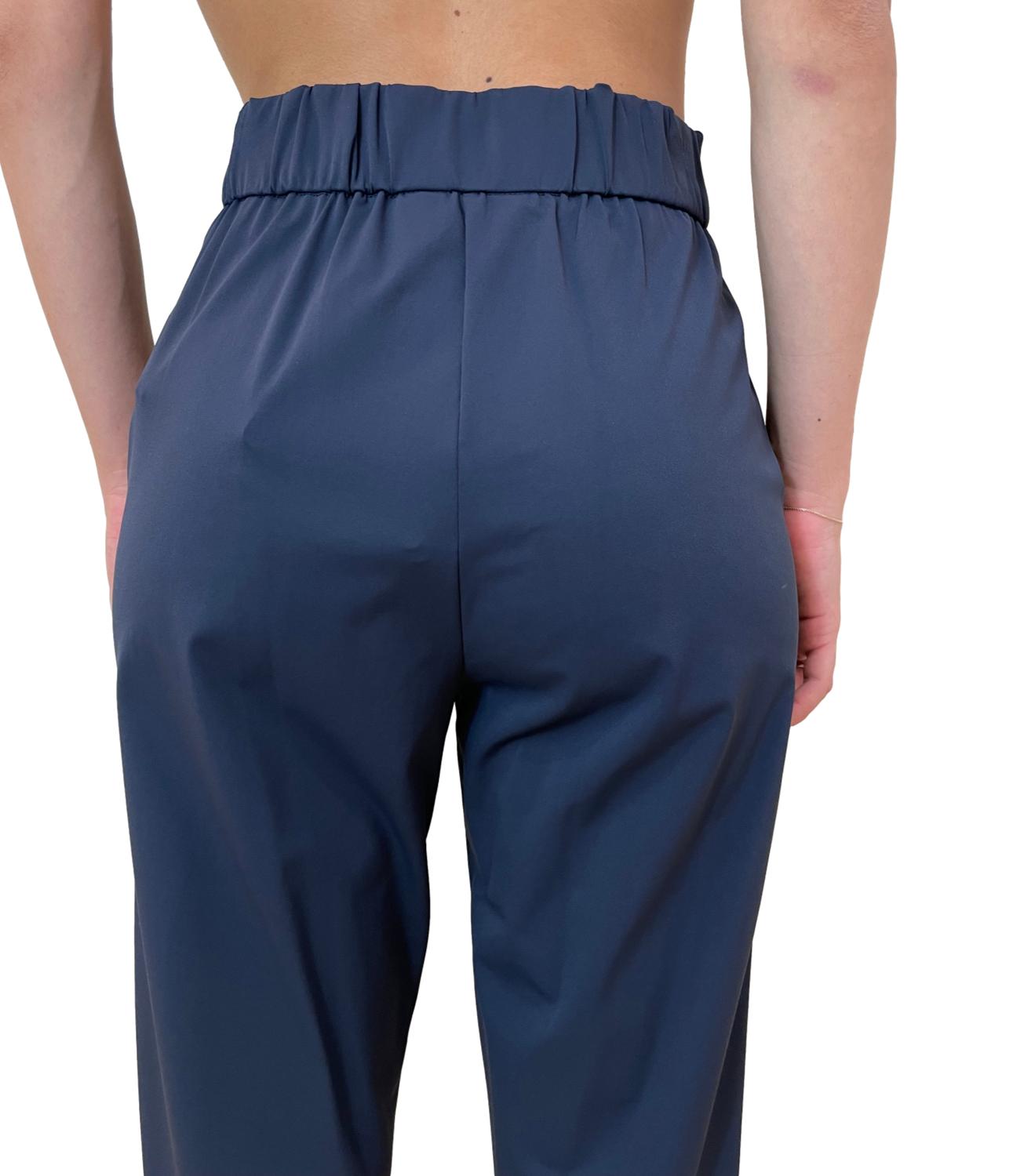 MM Pantalone Quirino Blu Marino Donna