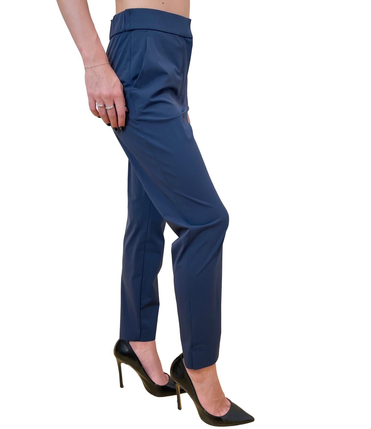 MM Pantalone Quirino Blu Marino Donna