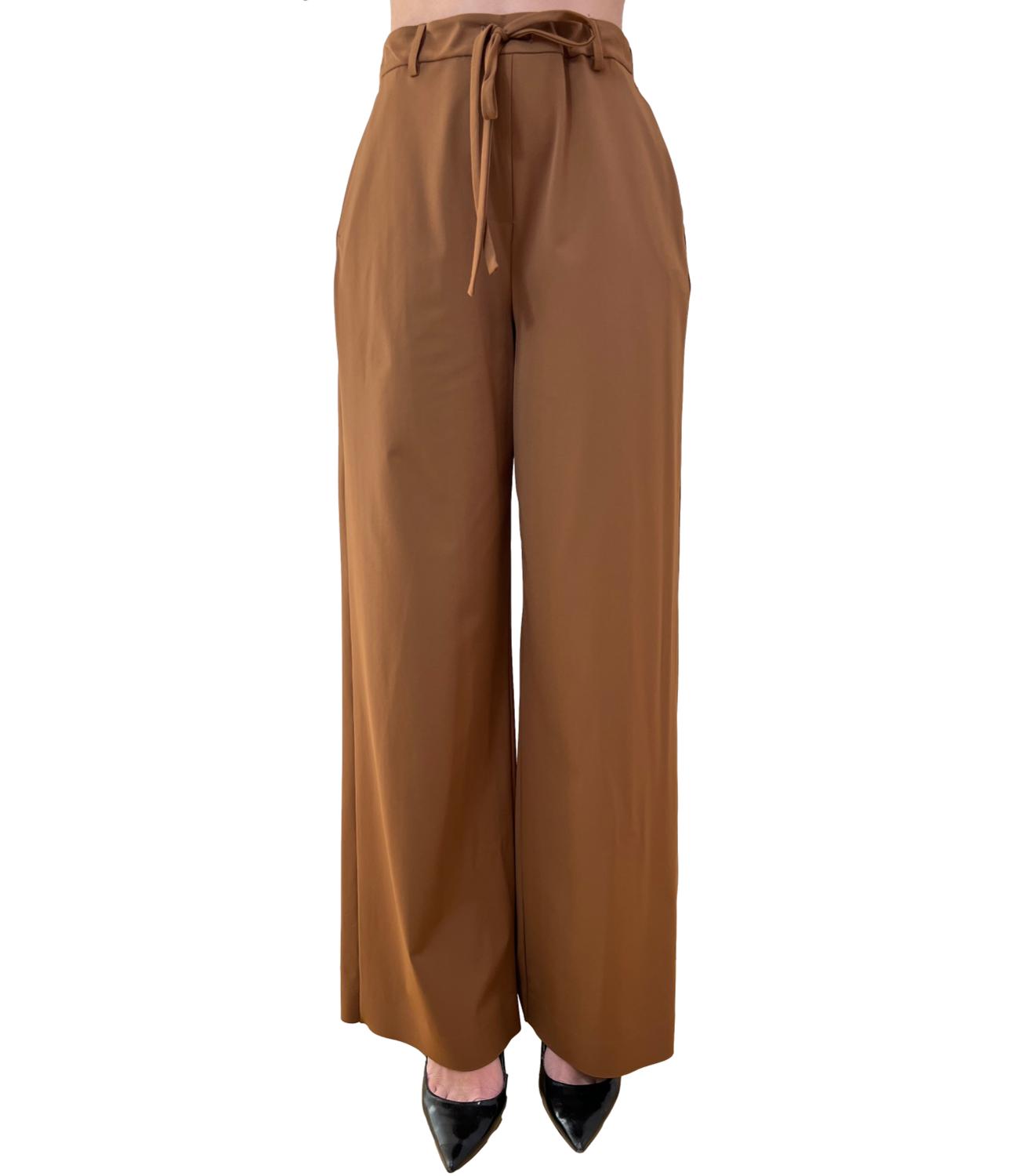 MM Pantaloni Verres Cuoio Donna