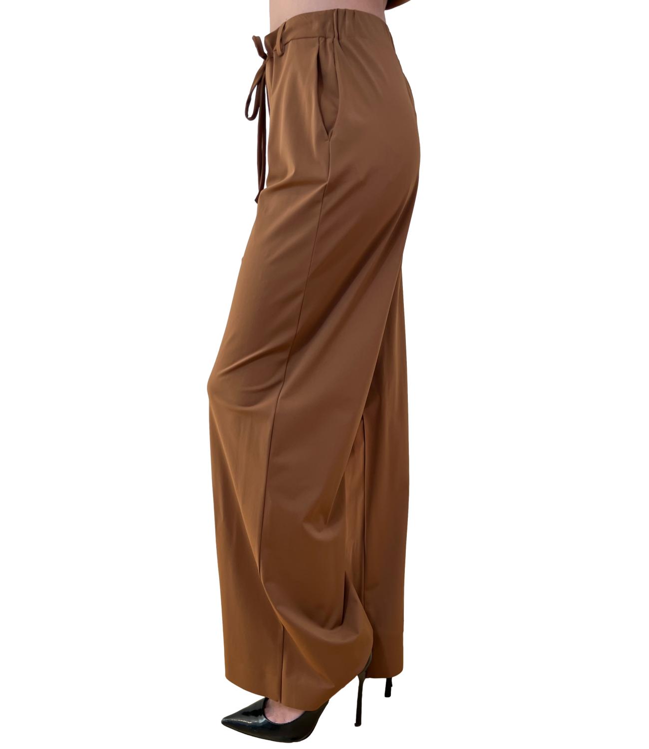 MM Pantaloni Verres Cuoio Donna