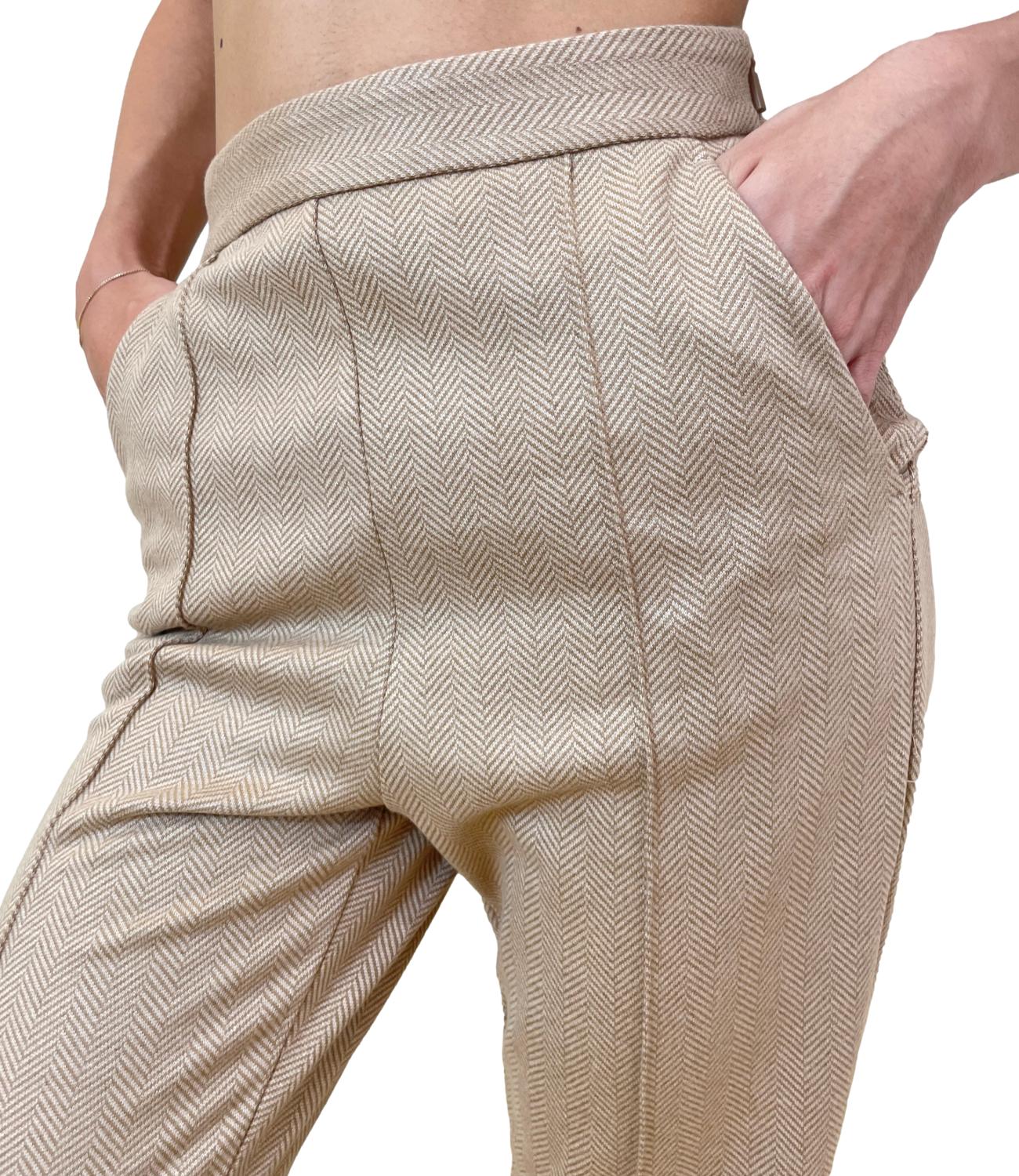 MM Pantalone Orlanda Grigio Perla Donna
