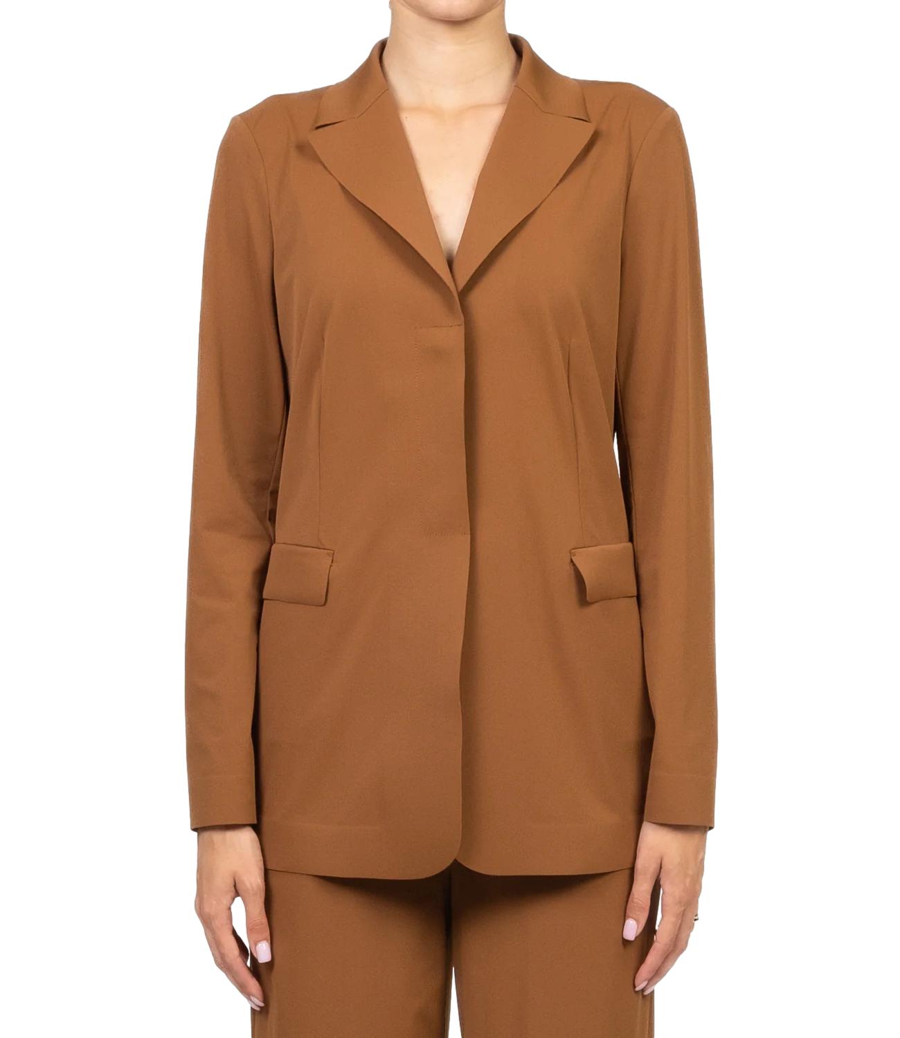 MM Giacca Ghiera Cuoio Donna