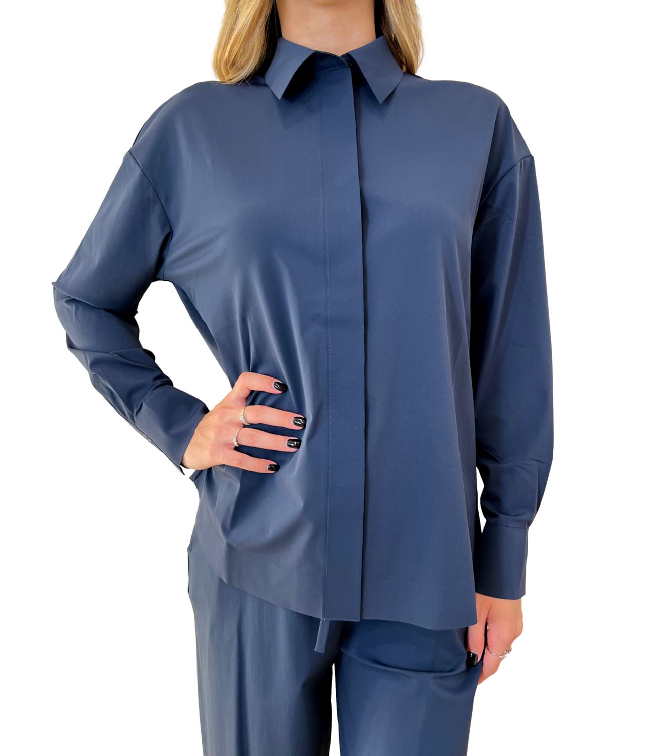 MM Polo Ululo Blu Marino Donna