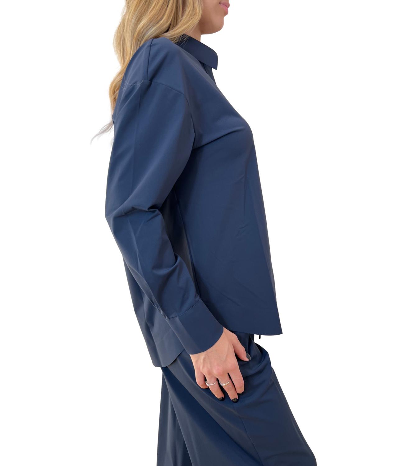 MM Polo Ululo Blu Marino Donna