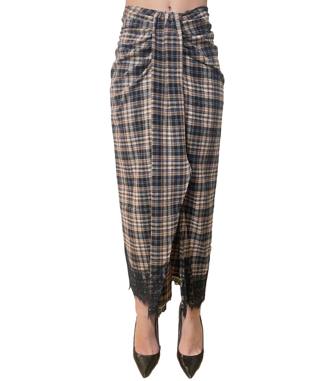PINKO sciarpa/foulard beige-incenso donna