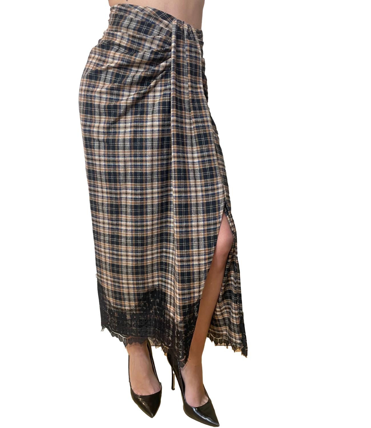 PINKO sciarpa/foulard beige-incenso donna