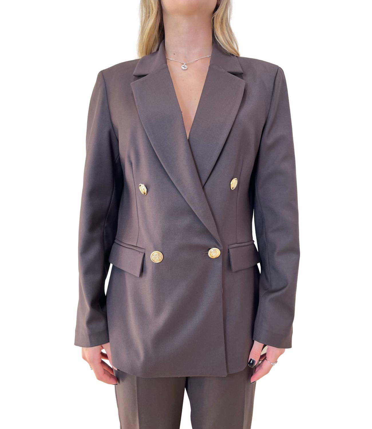 Motel giacca marrone donna
