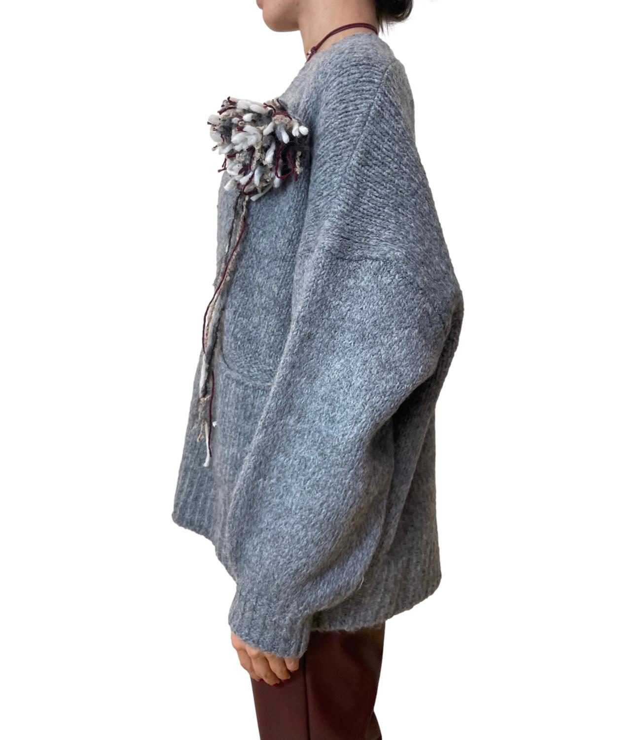 Motel Cardigan Grigio Donna