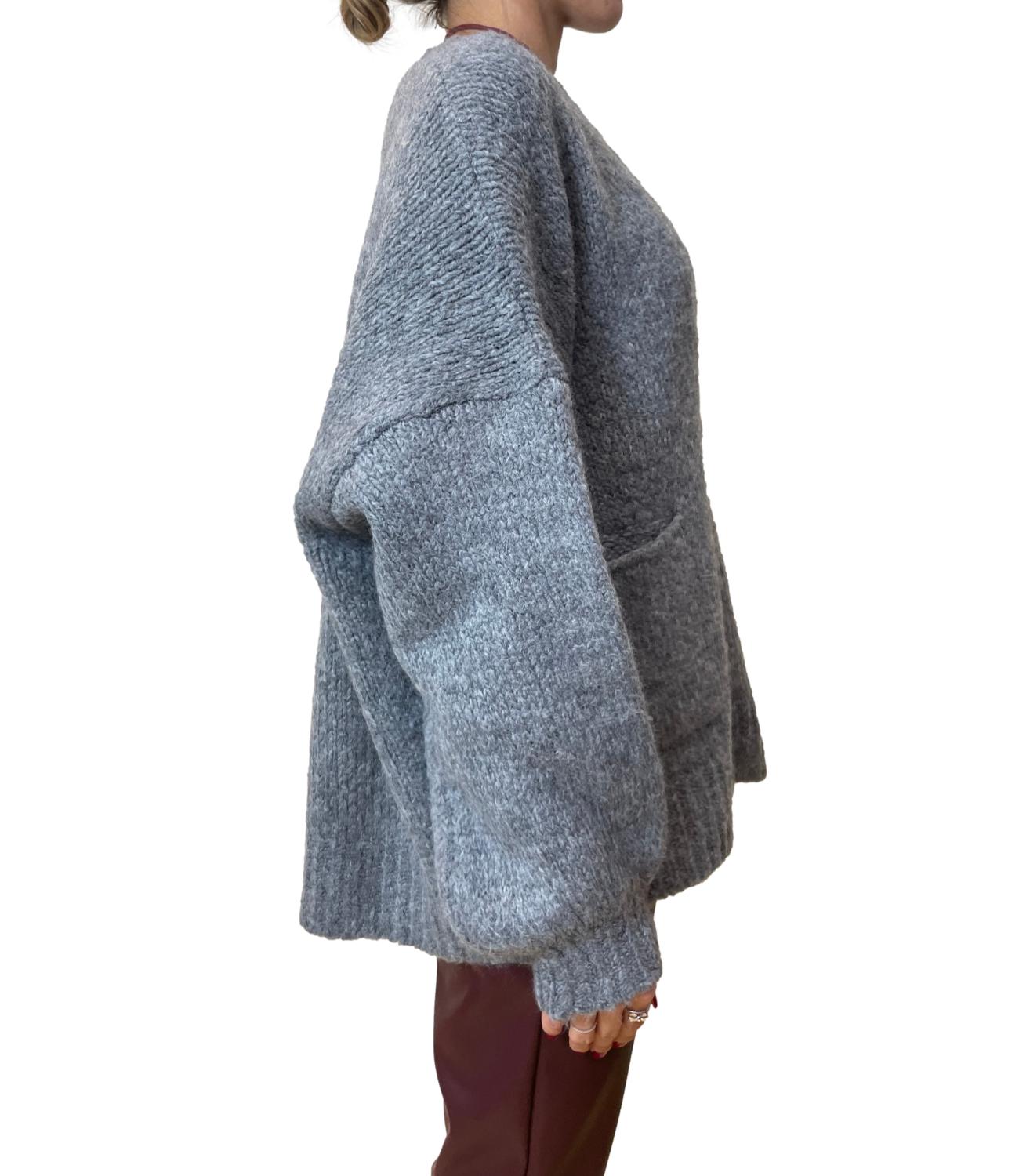 Motel Cardigan Grigio Donna