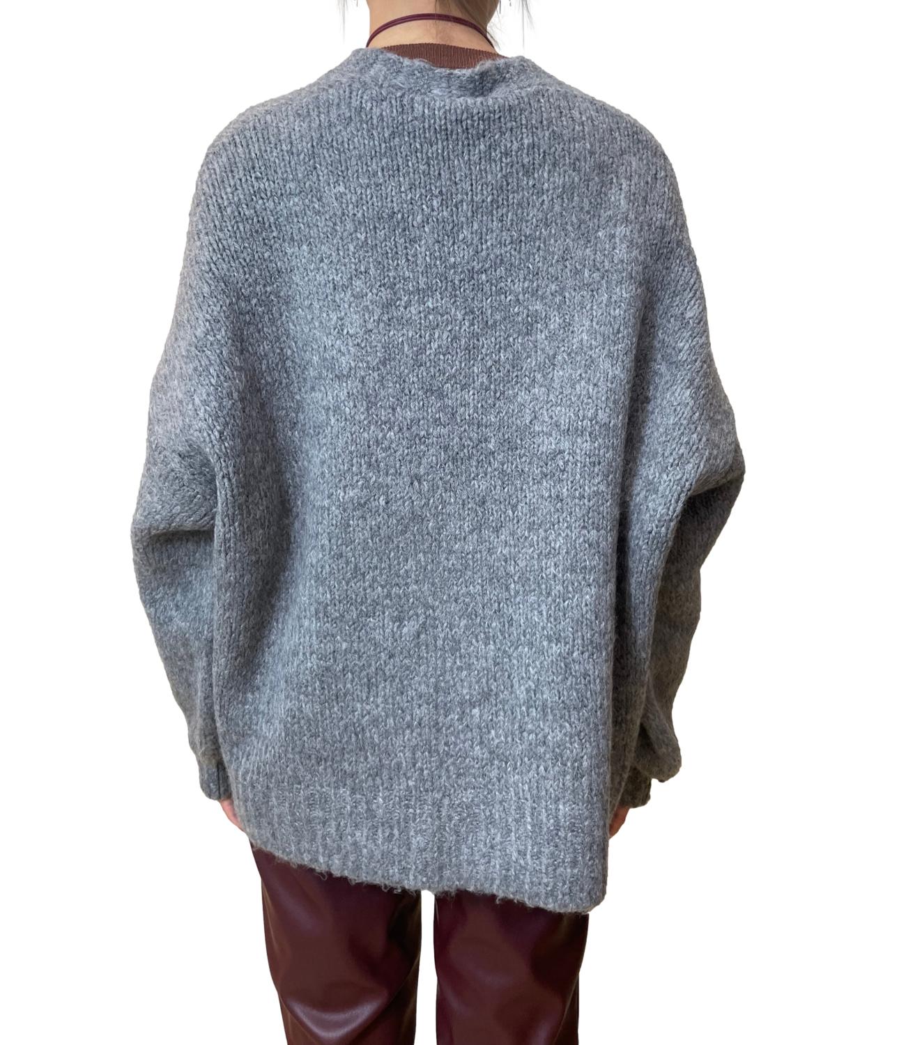 Motel Cardigan Grigio Donna