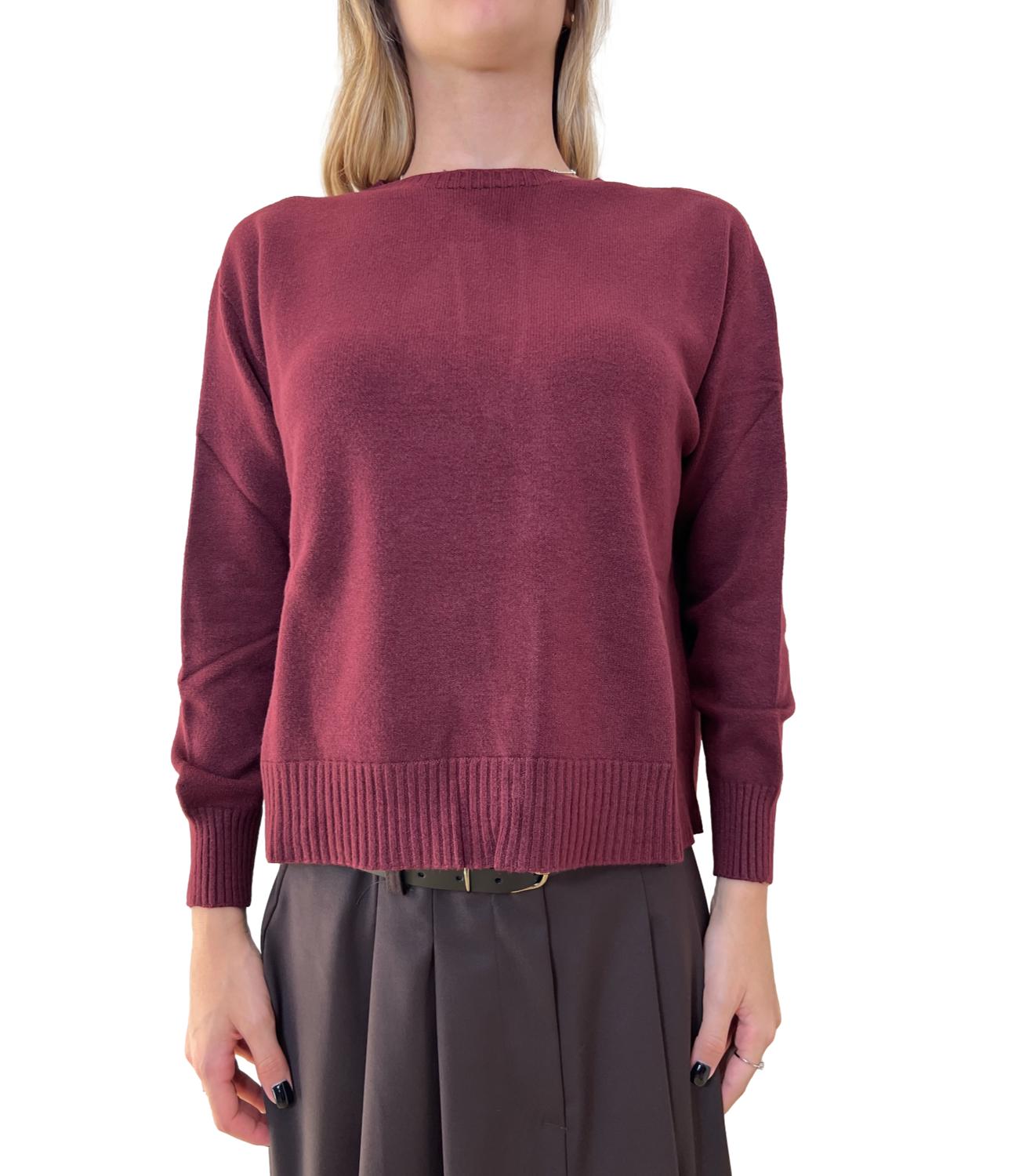 Motel maglia bordeaux donna