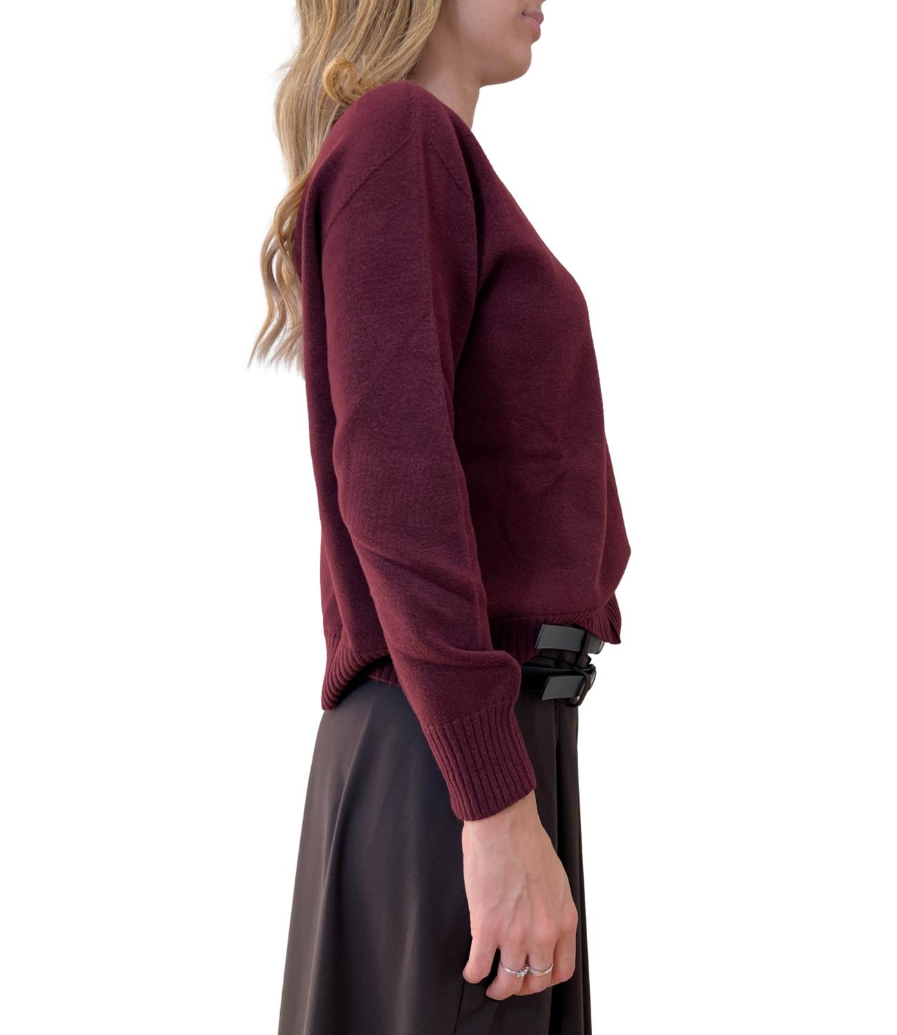 Motel maglia bordeaux donna