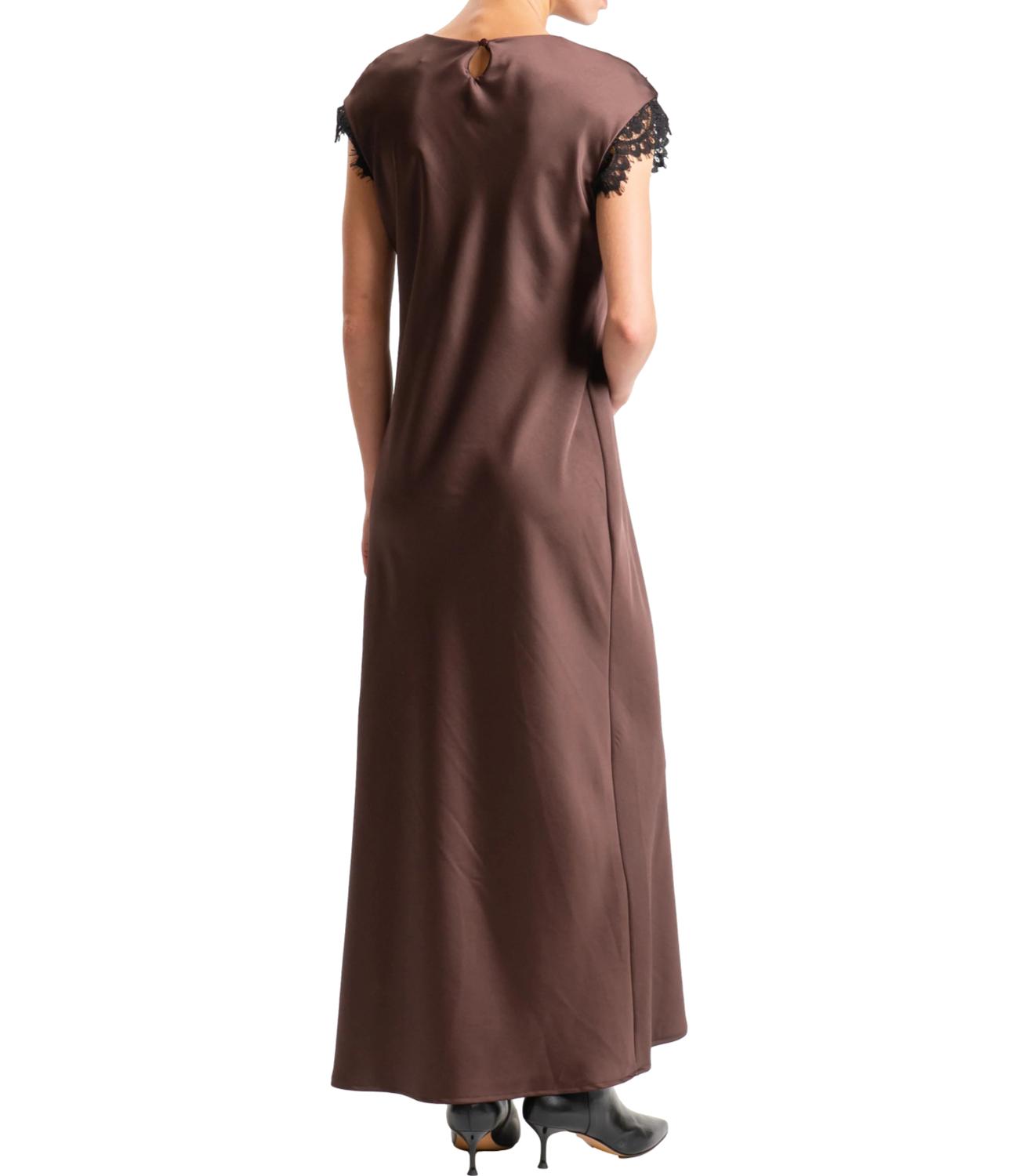 Motel Abito Pizzo Marrone Donna