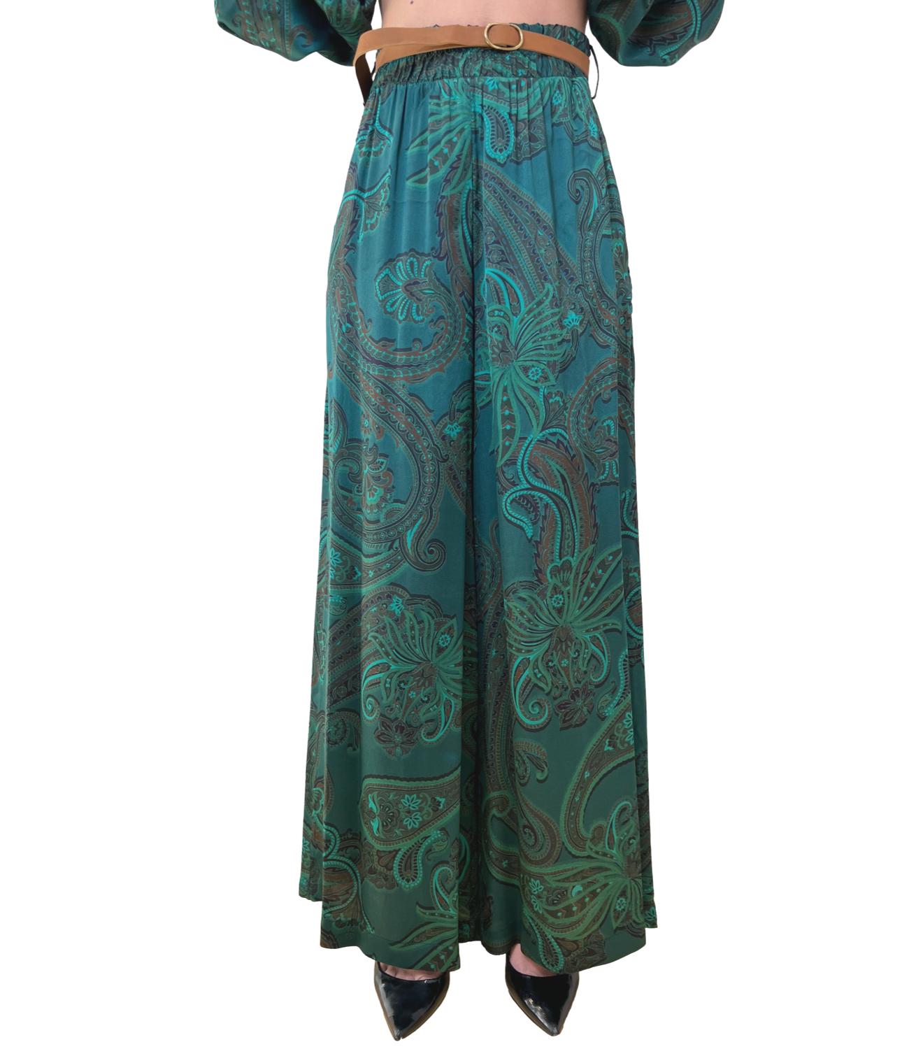 Motel pantalone verde donna