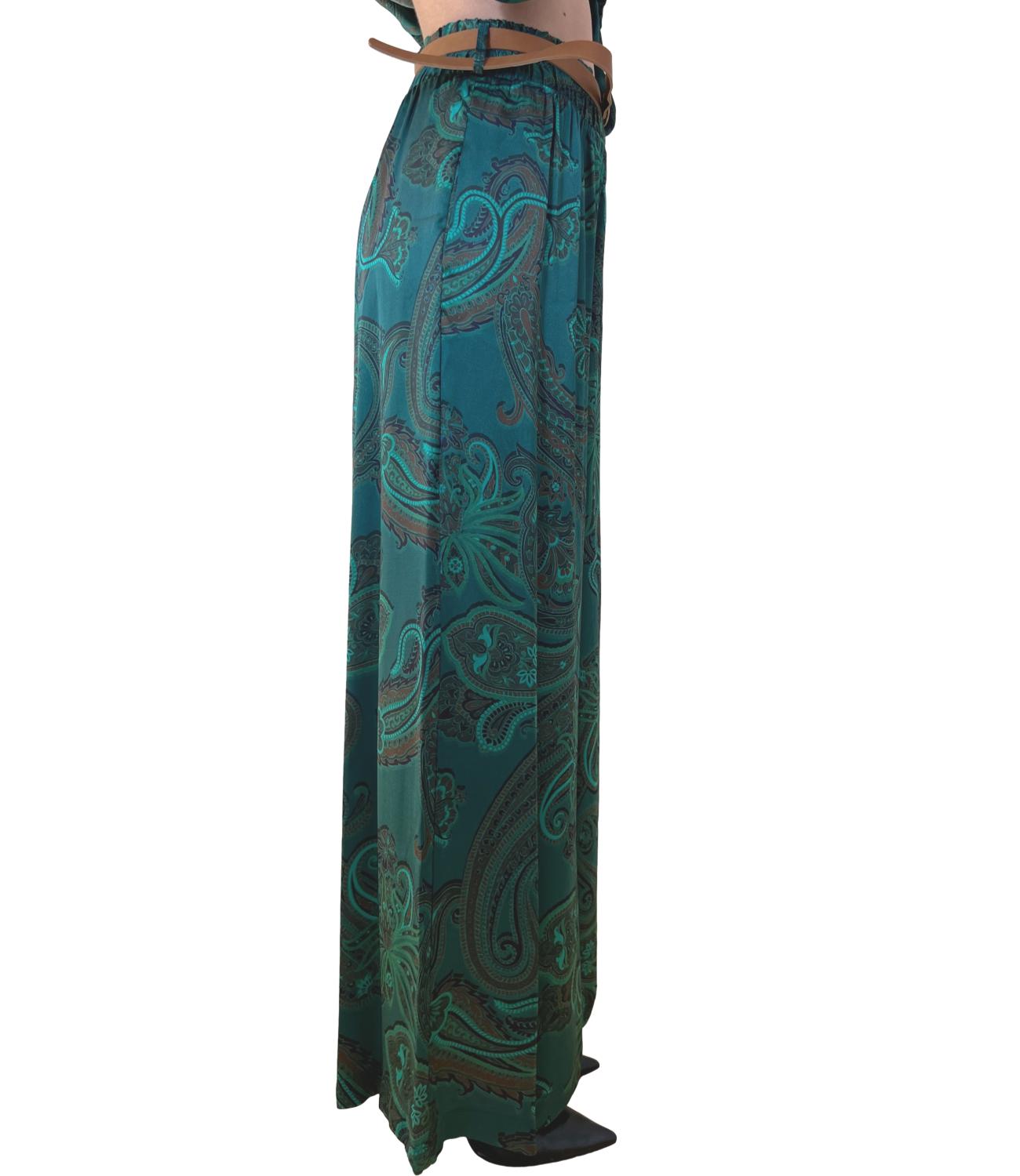 Motel pantalone verde donna
