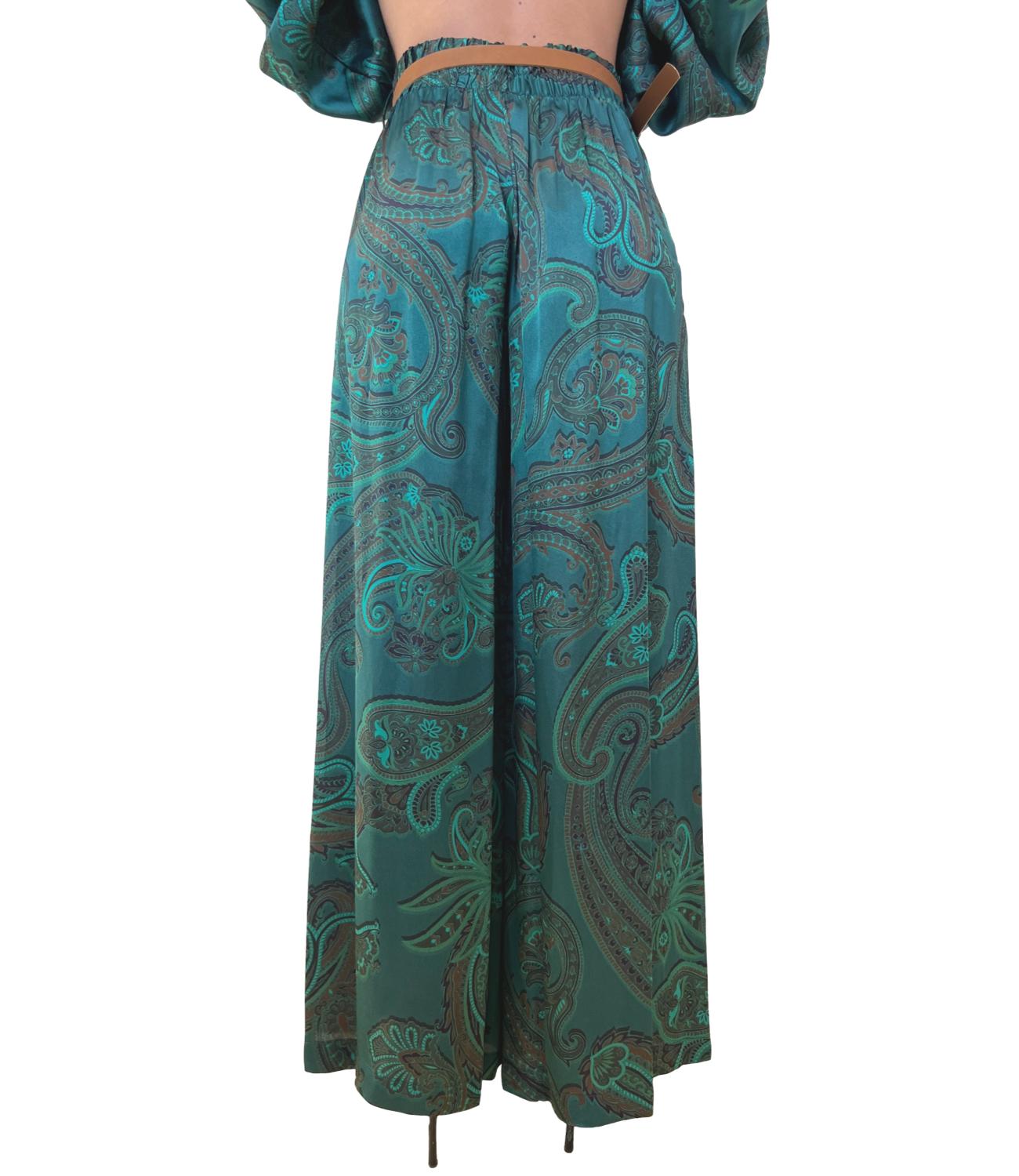 Motel pantalone verde donna
