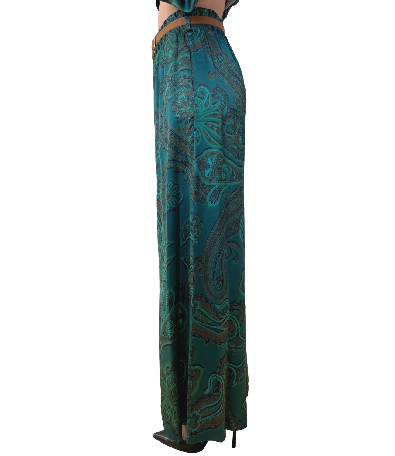 Motel pantalone verde donna