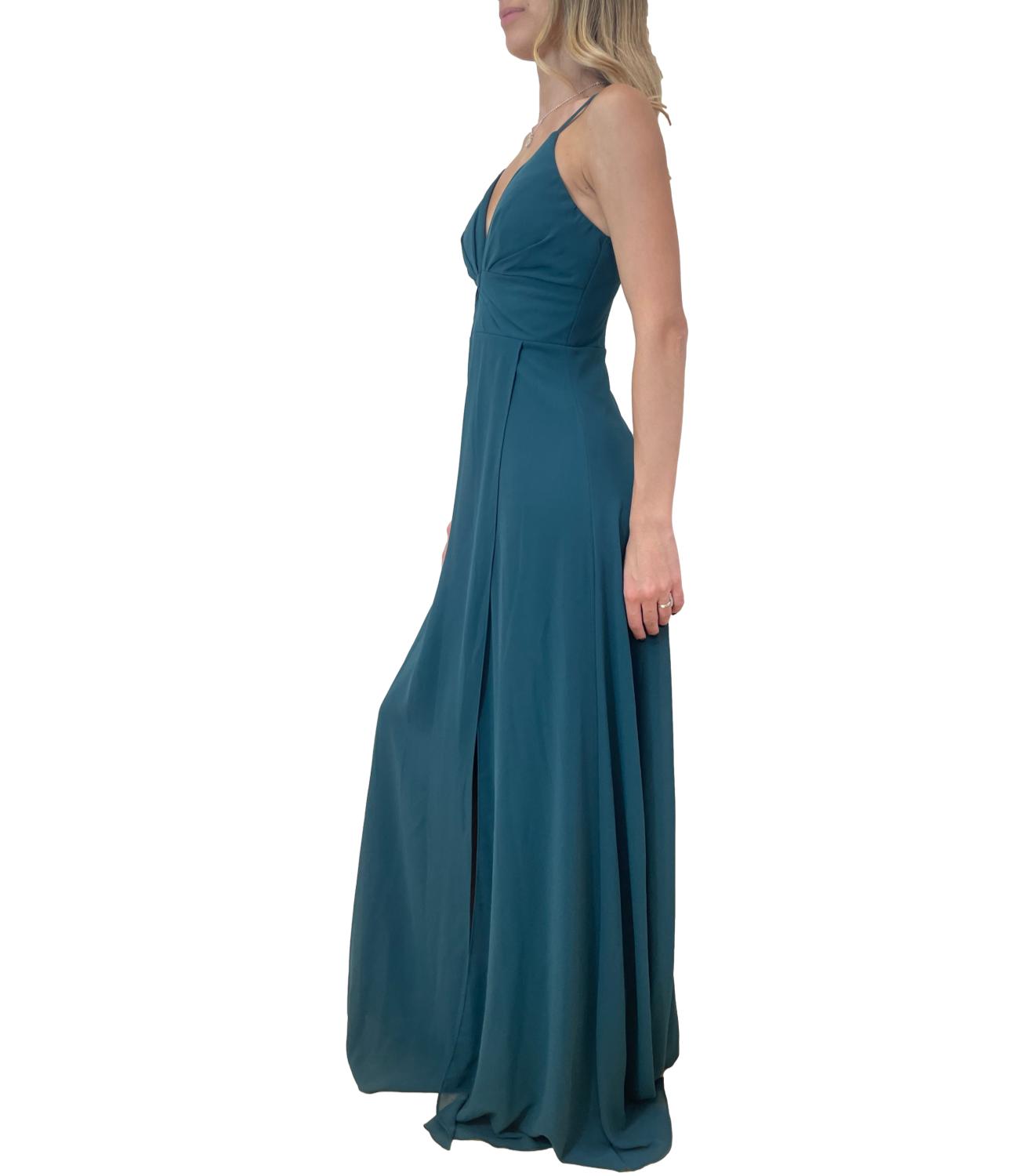 Nadine abito Astrale325 petrolio donna