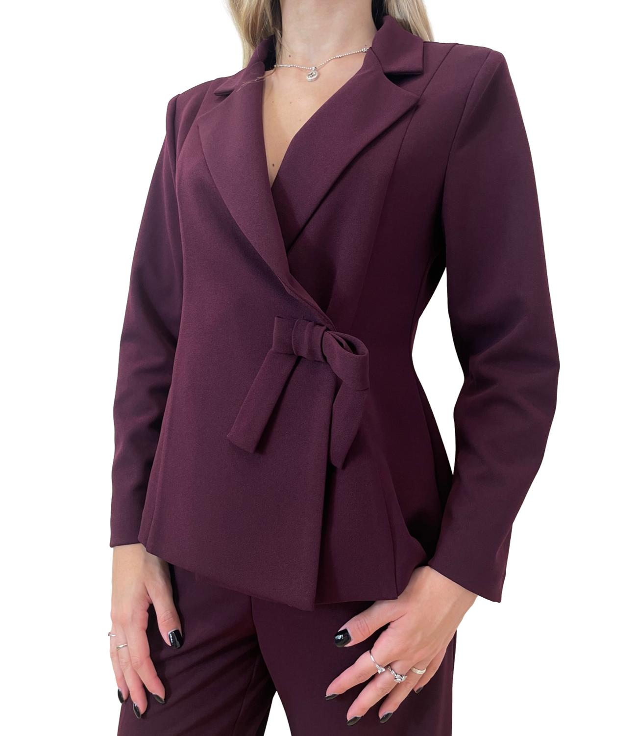Nadine Completo Castellanza Burgundy Donna