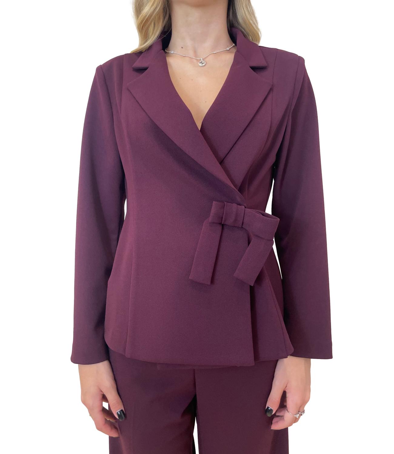 Nadine Completo Castellanza Burgundy Donna