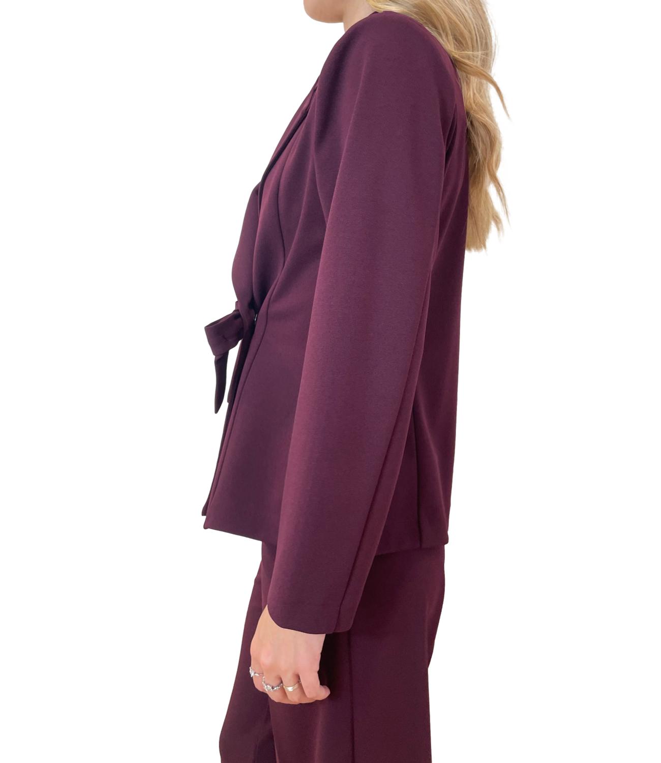 Nadine Completo Castellanza Burgundy Donna