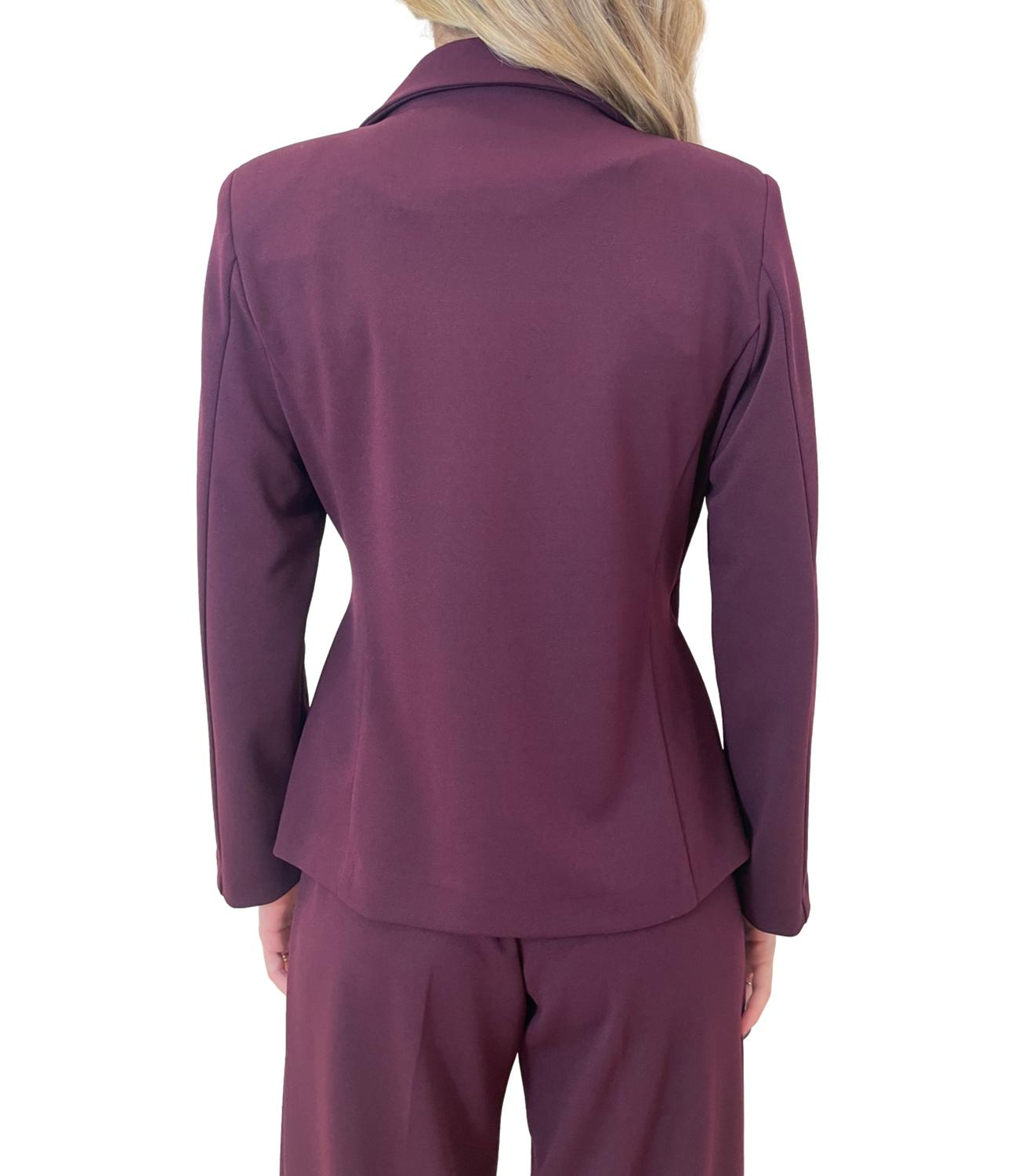 Nadine Completo Castellanza Burgundy Donna