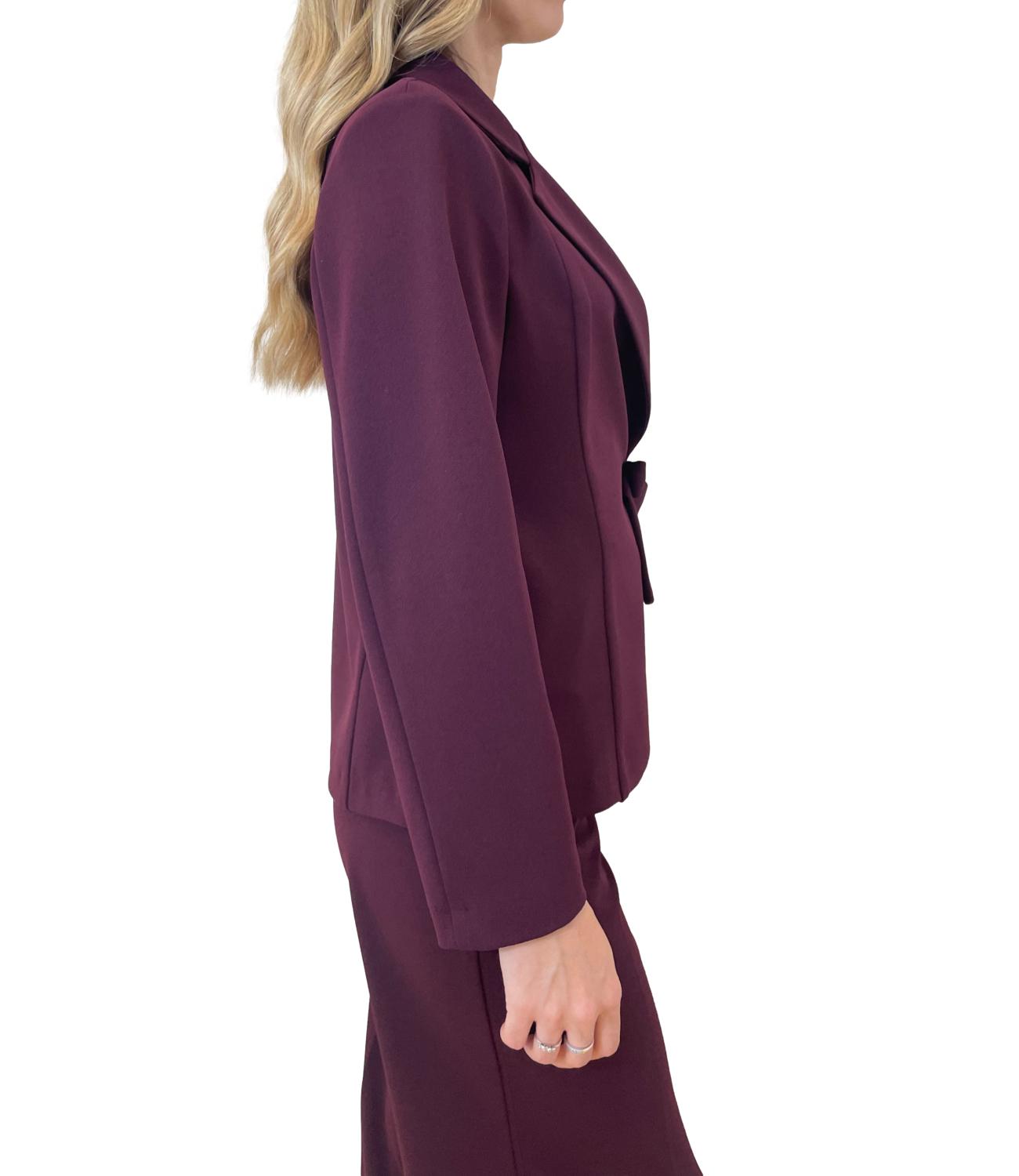 Nadine Completo Castellanza Burgundy Donna