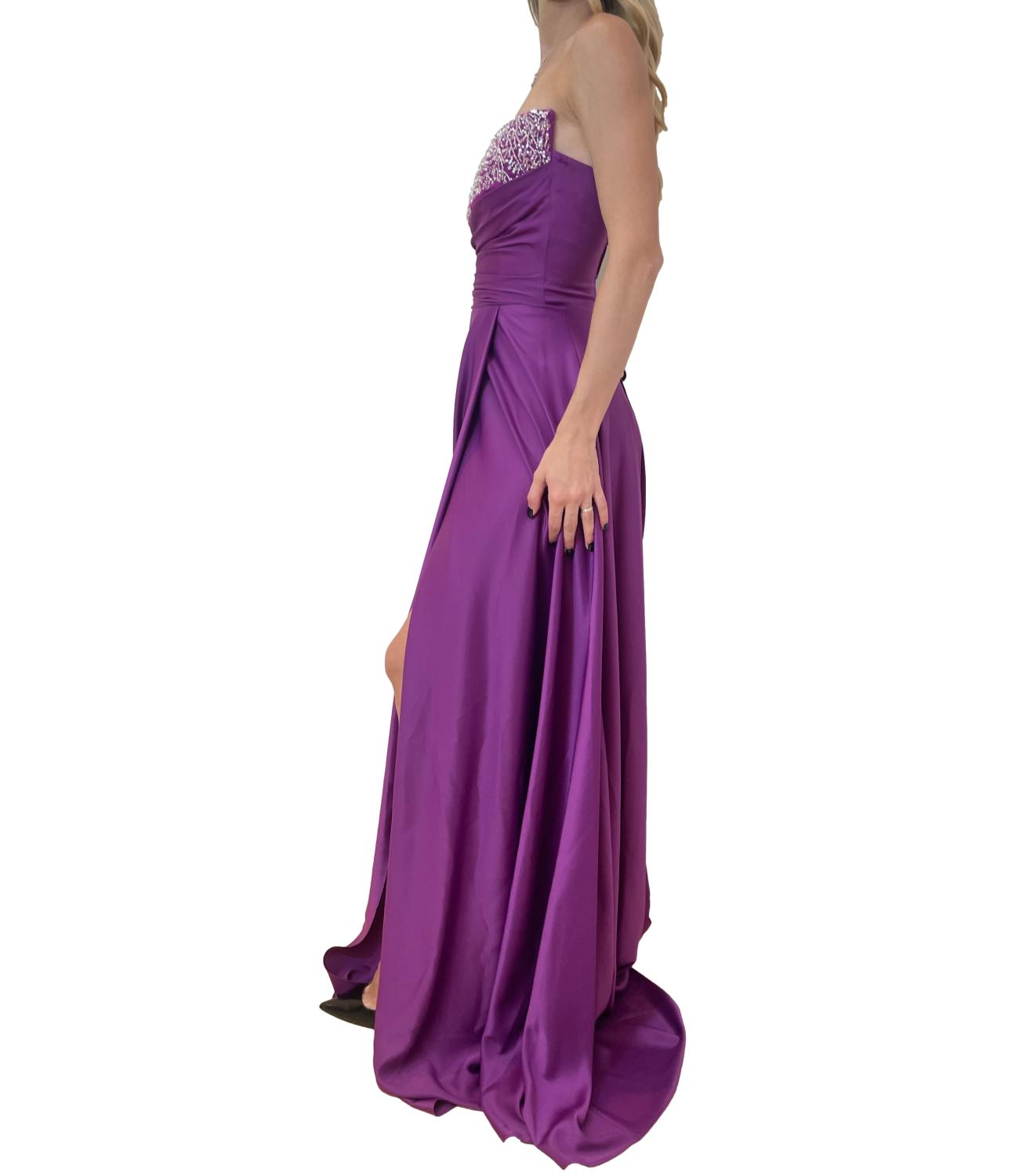 Nadine Abito Lina Magenta Donna