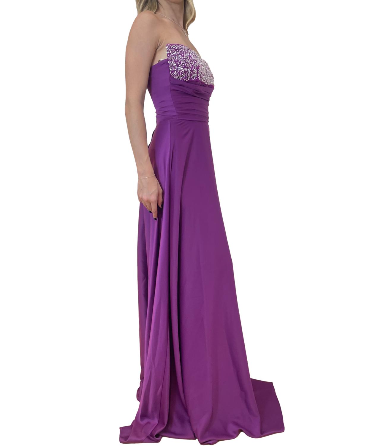 Nadine Abito Lina Magenta Donna
