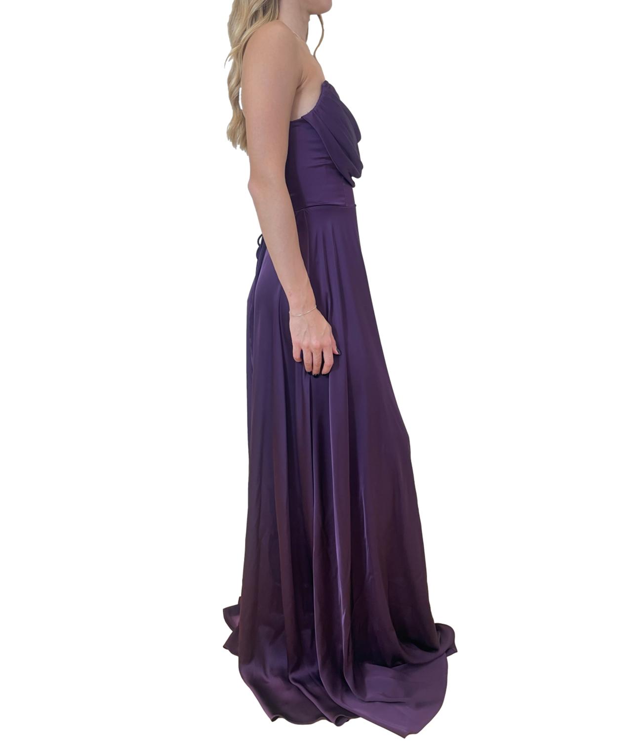 Nadine Abito Thea Aubergine Donna