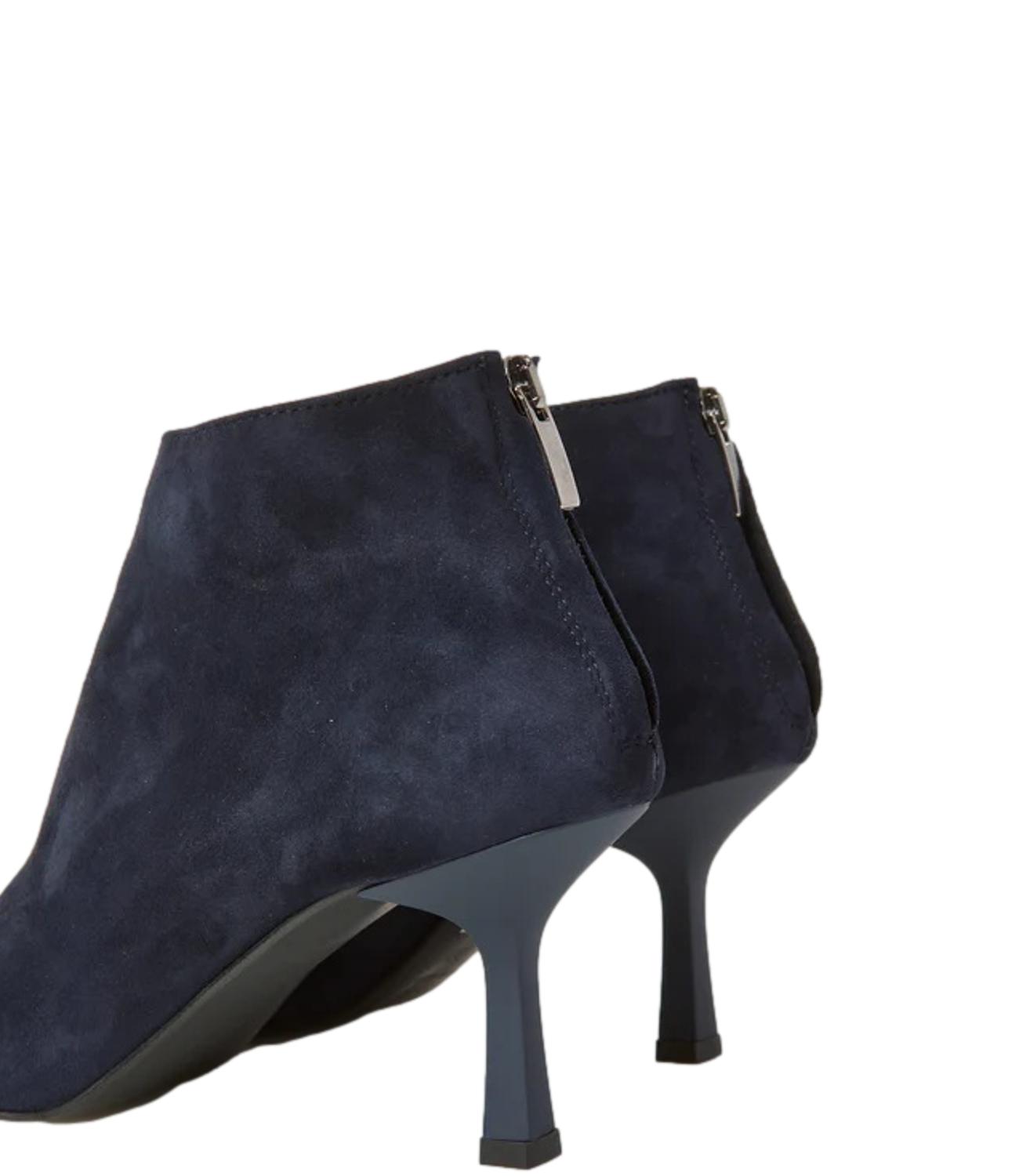 Ovyè Tronchetto Camoscio Bleu Donna