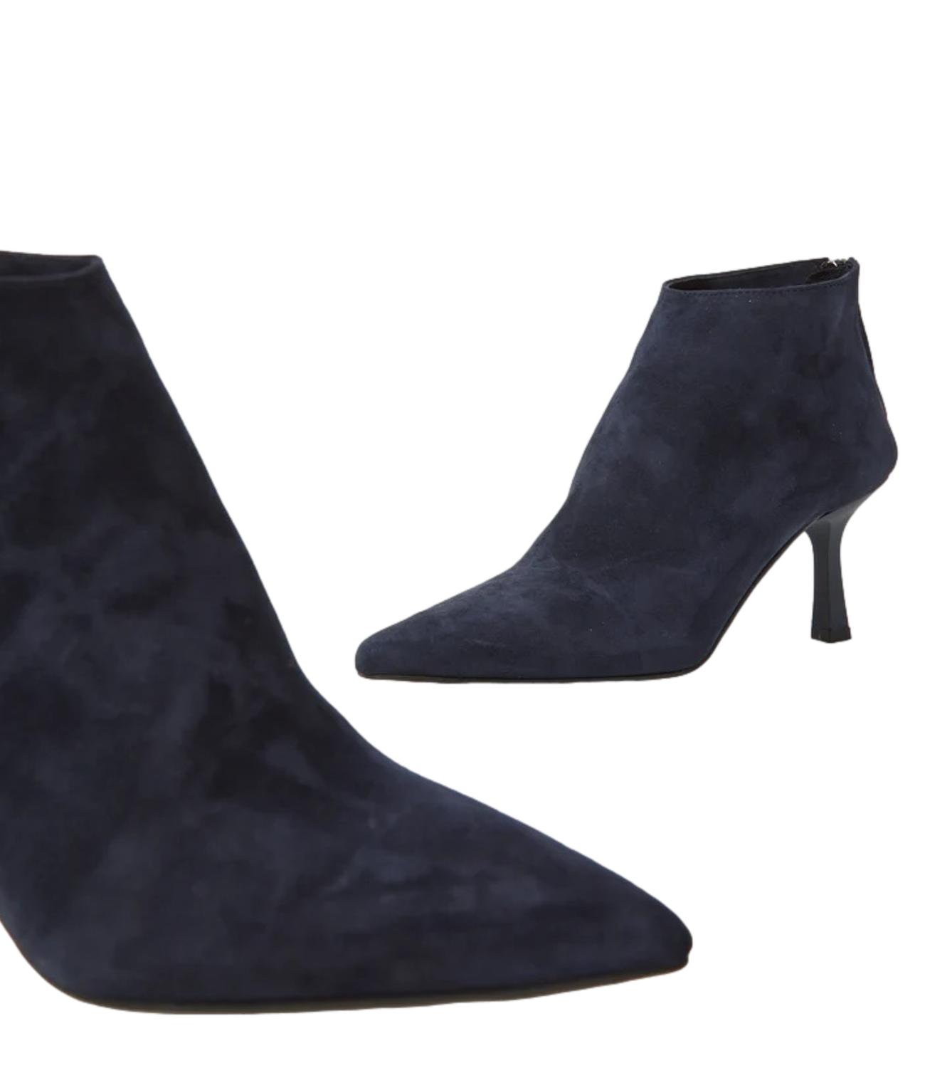 Ovyè Tronchetto Camoscio Bleu Donna