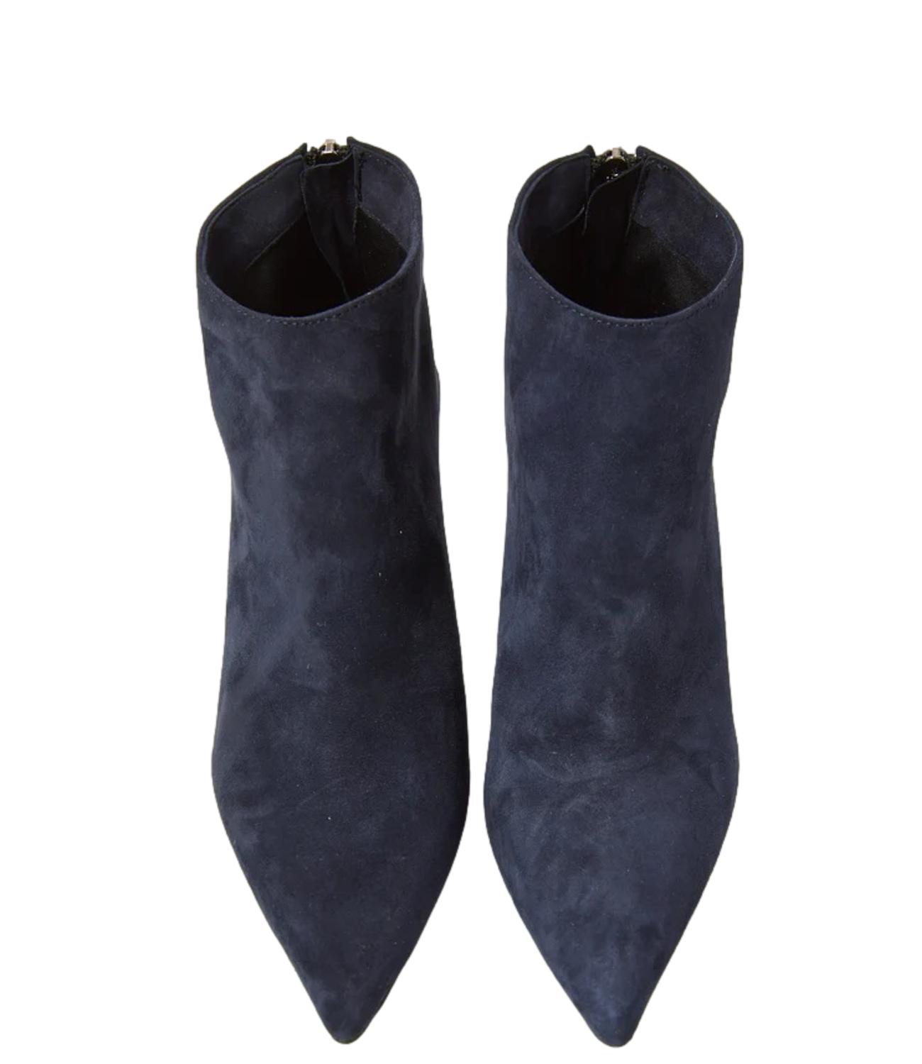 Ovyè Tronchetto Camoscio Bleu Donna