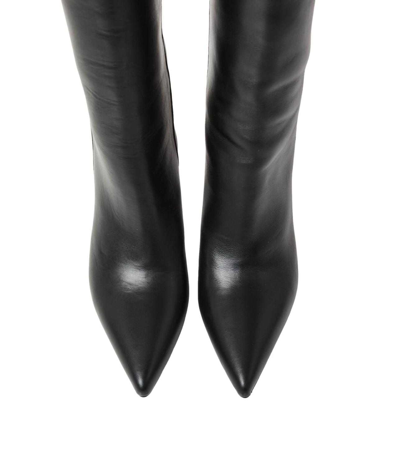 Ovyè Stivali Pelle Nero Donna