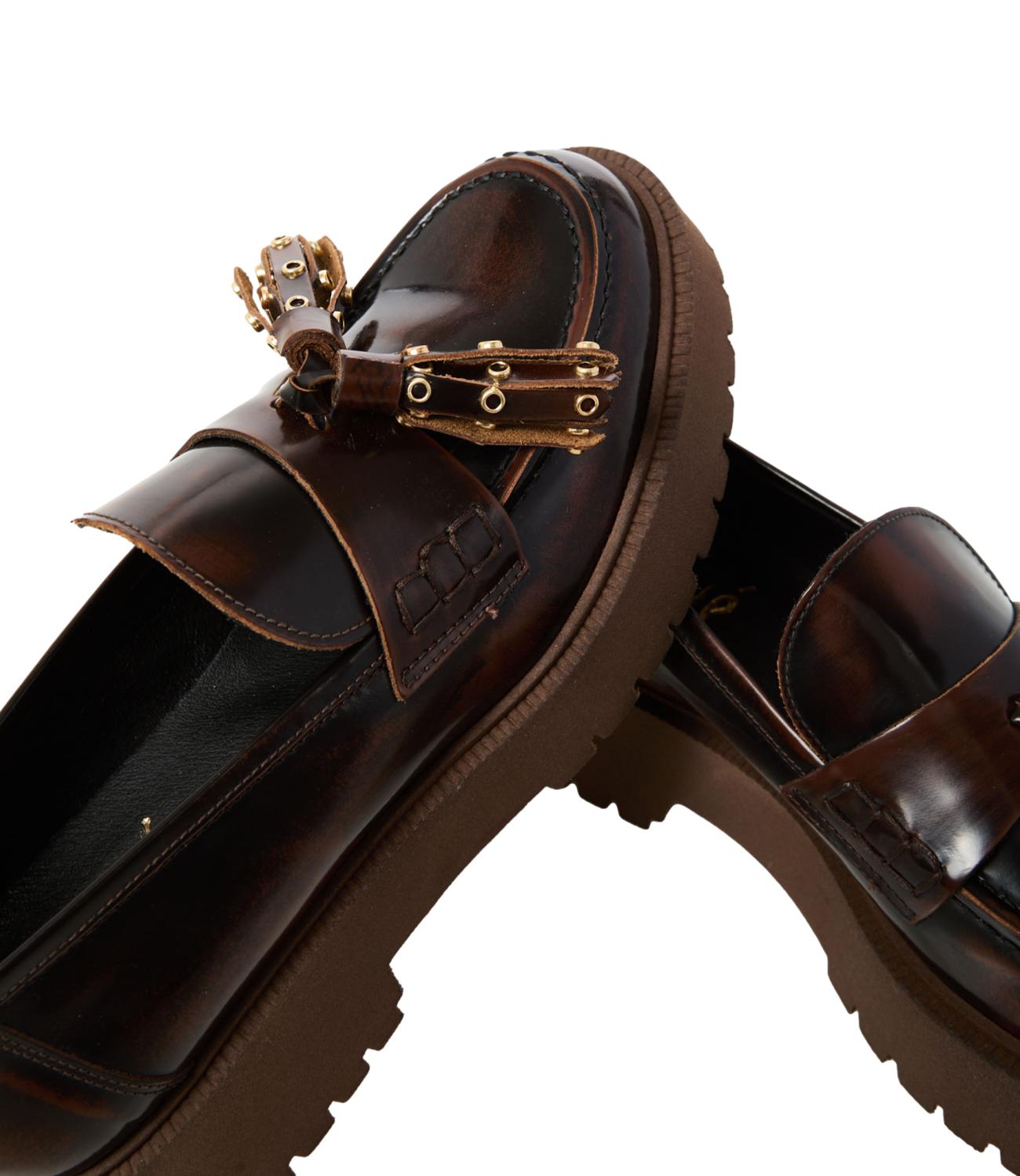 Ovyè Mocassino Marrone Donna