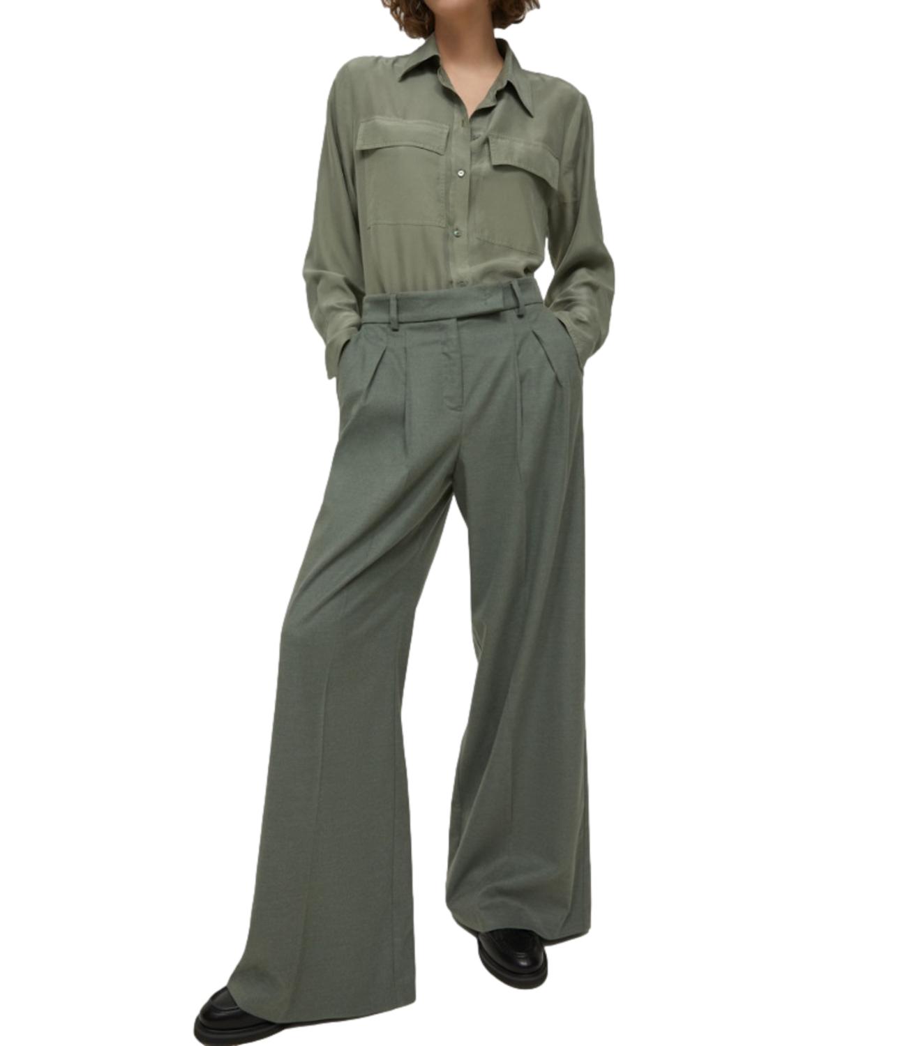 Pennyblack Pantaloni Scala Salvia Melange Donna