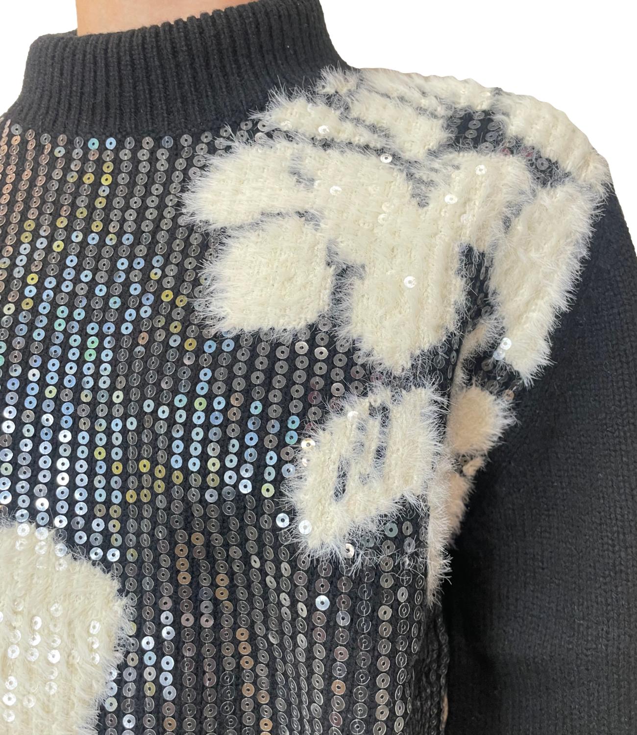 Pennyblack Maglia Timo Nero/Bianco Donna