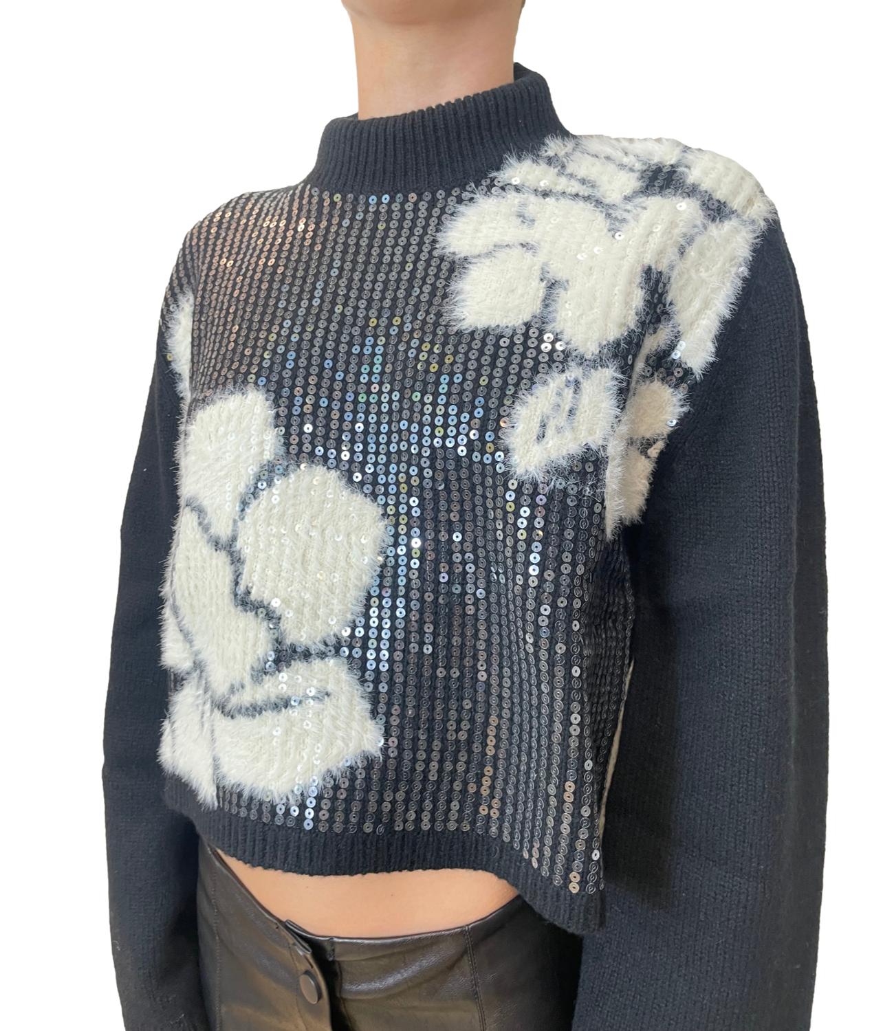Pennyblack Maglia Timo Nero/Bianco Donna