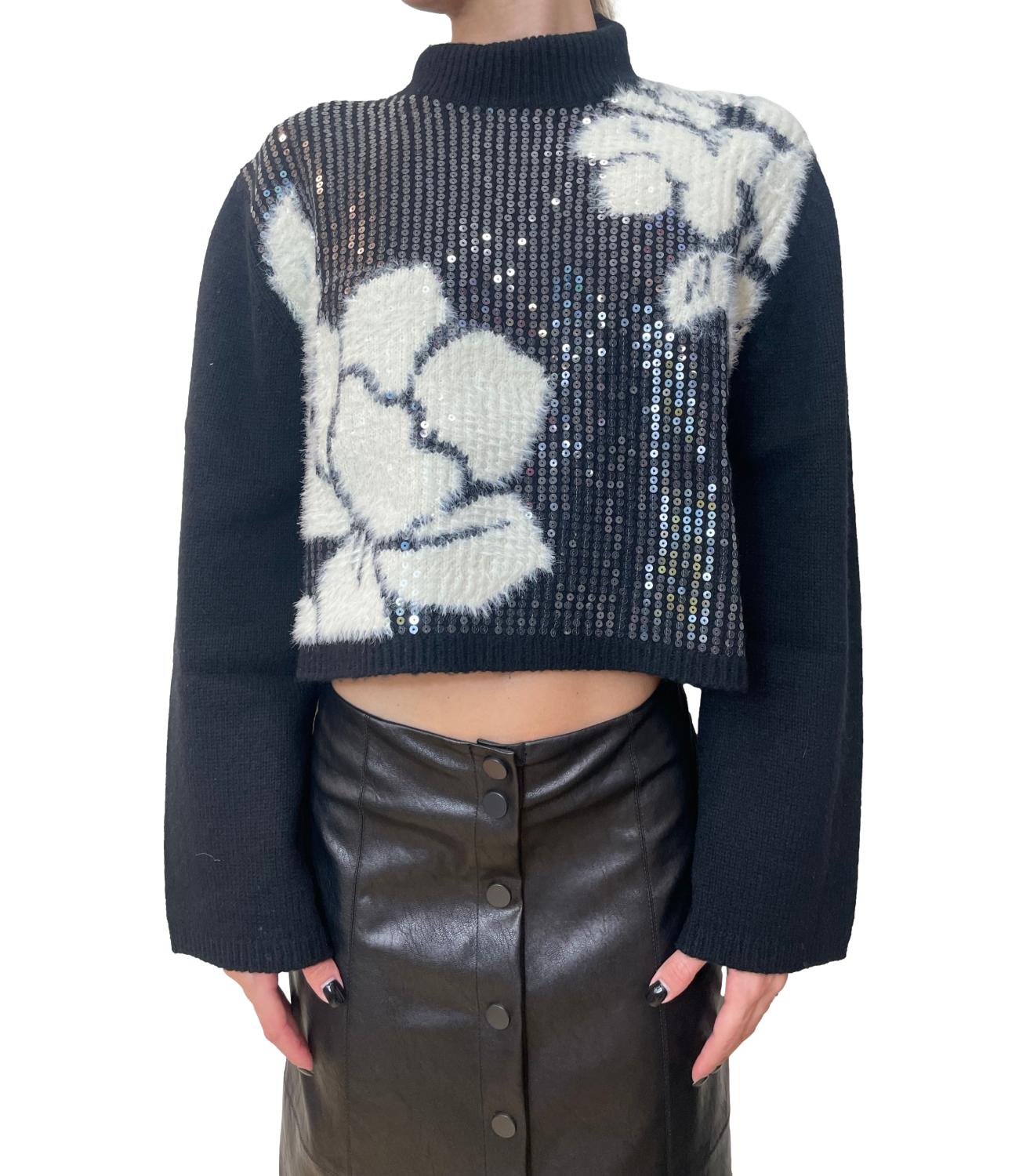 Pennyblack Maglia Timo Nero/Bianco Donna
