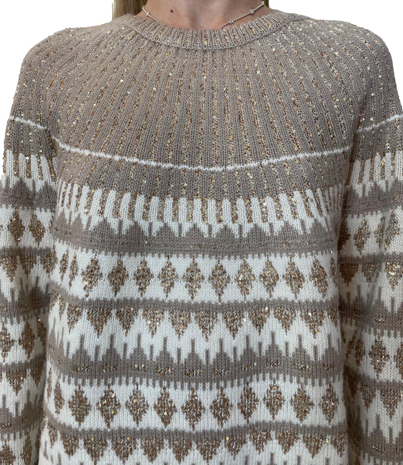Pennyblack Maglia Xanadu Avorio/Kasha Donna